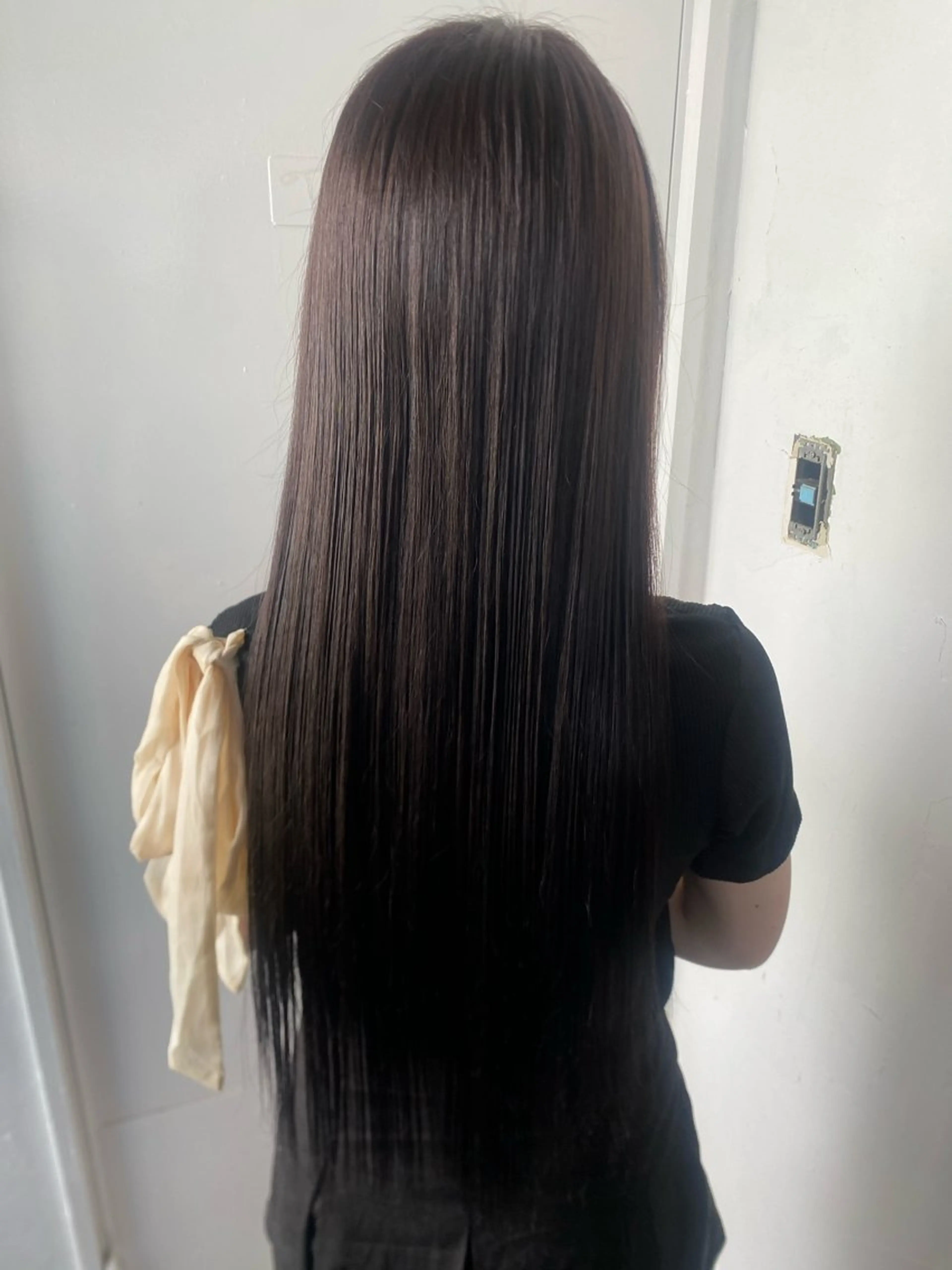 ロング ヘアカラー 早野 心春のヘアスタイル