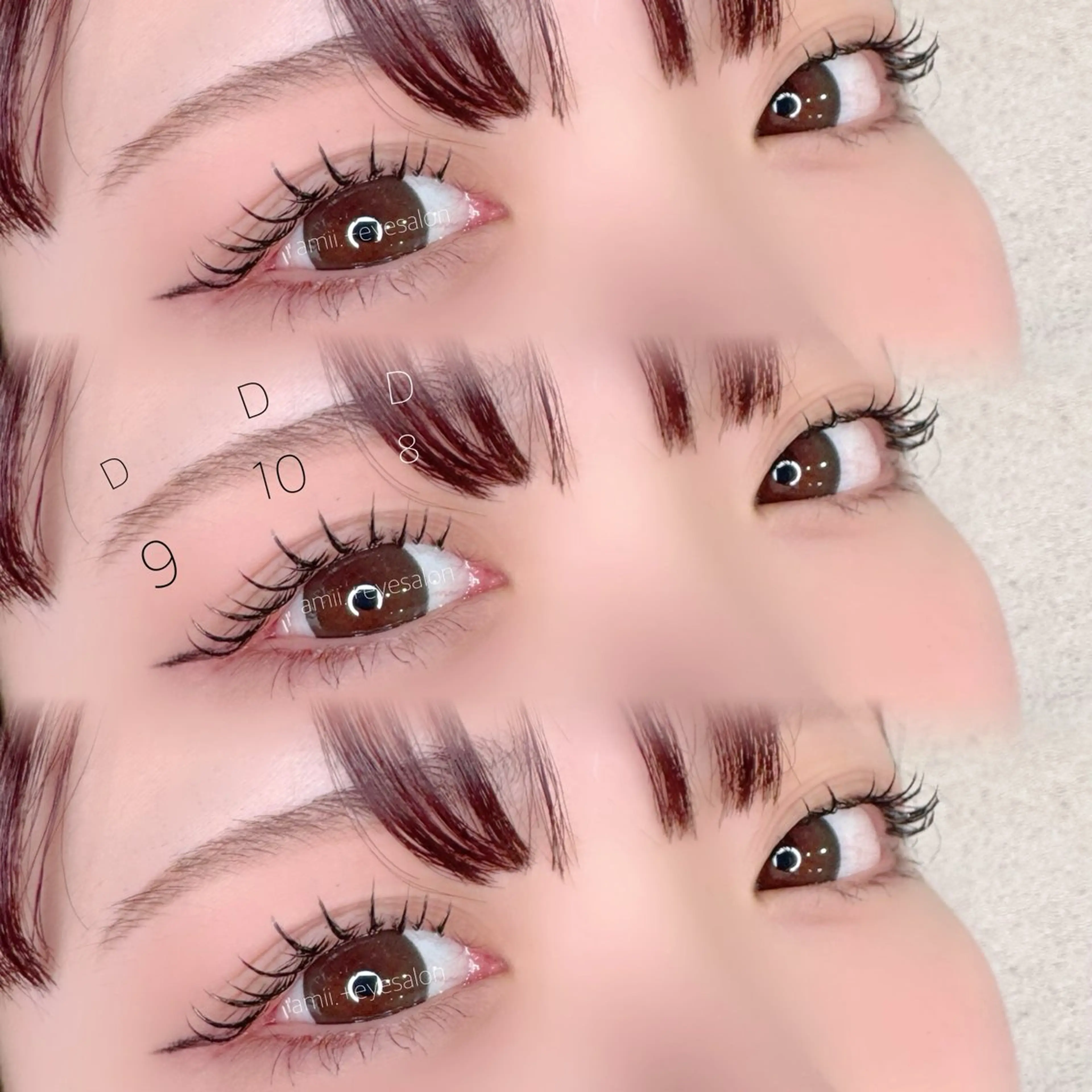 マツエク・マツパ マツエク 🦢amii. 鷲田のマツエク・マツパデザイン