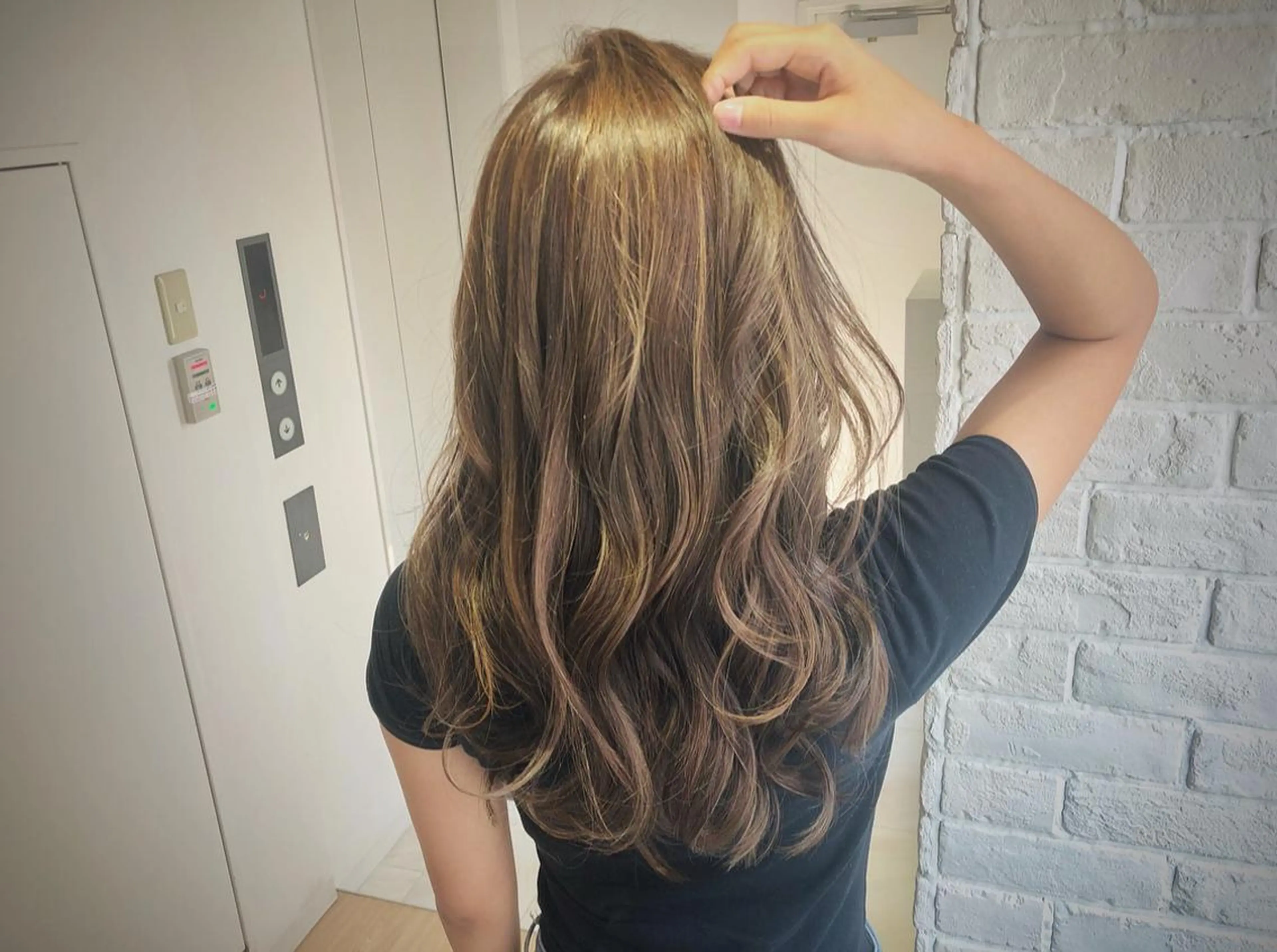 ロング カラー パーマ 🌈人気No. 1 🌈大嶋淑寛のヘアスタイル