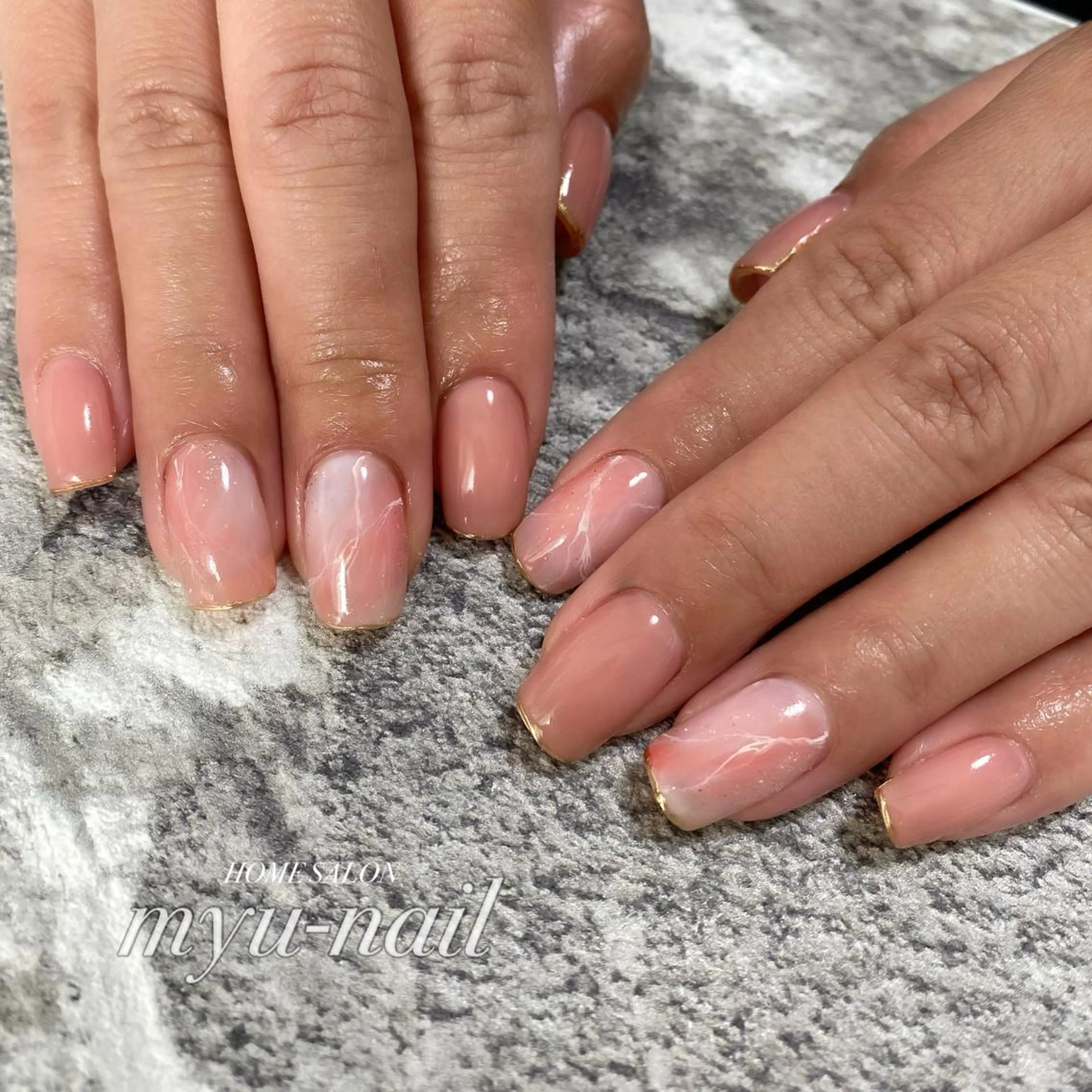 ネイル ホームサロン myu-nailのネイルデザイン