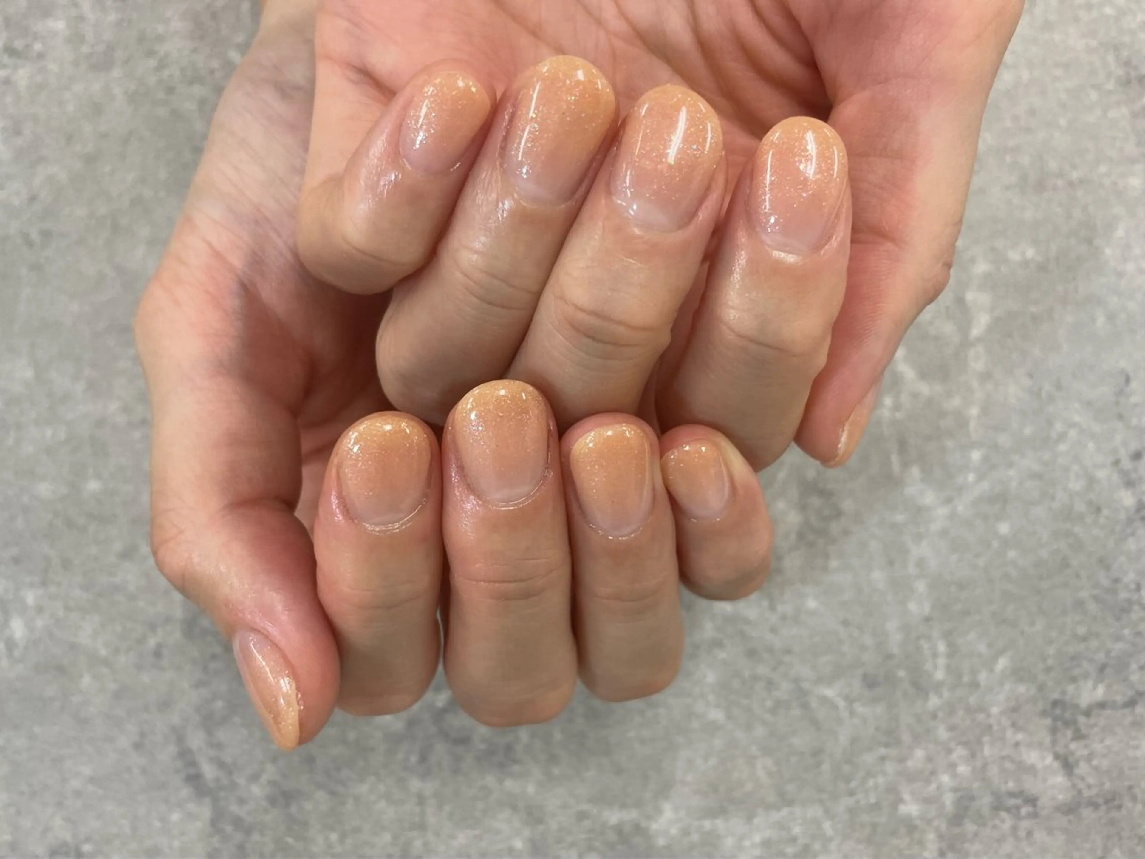ネイル グラデーション オフィスネイル シンプルネイル ハンドネイル foglia❁﻿. ⌇﻿imamuraのネイルデザイン
