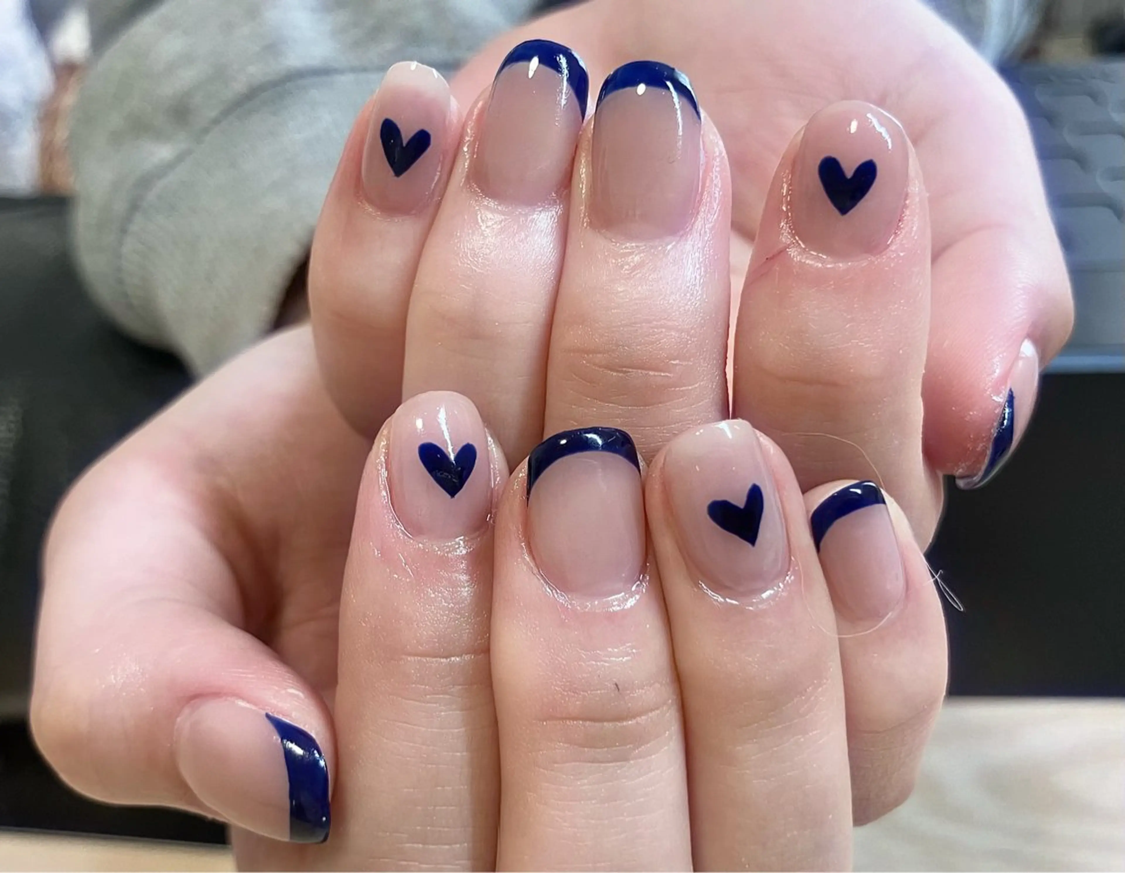 ネイル アートネイル ジェルネイル キラキラネイル マグネットネイル 大理石ネイル(マーブル) ハンドネイル RinRin　nail所属・孔 ジンシェンのネイルデザイン