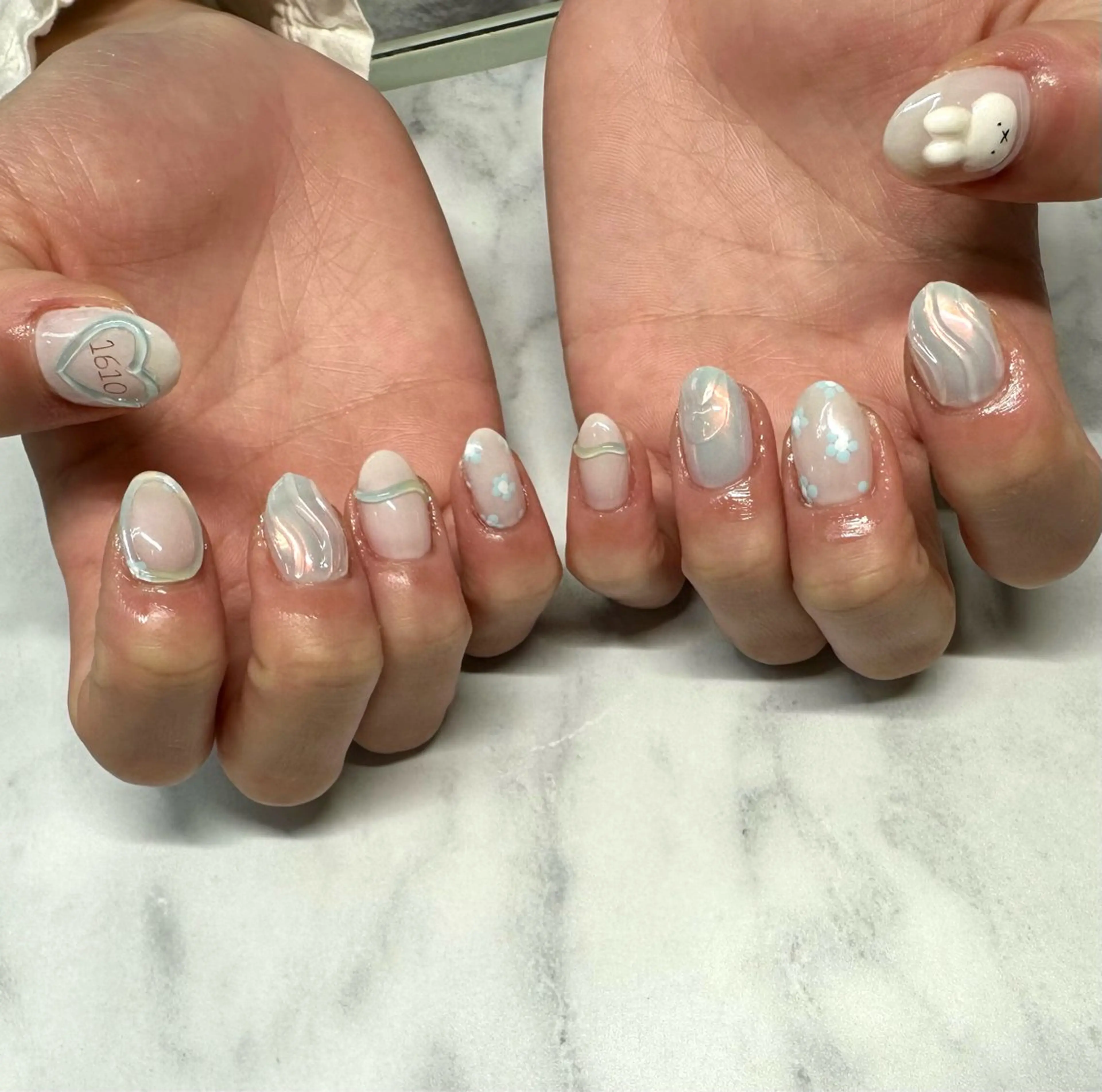 ネイル ハンドネイル Bianca浦和🎀 渋谷のネイルデザイン