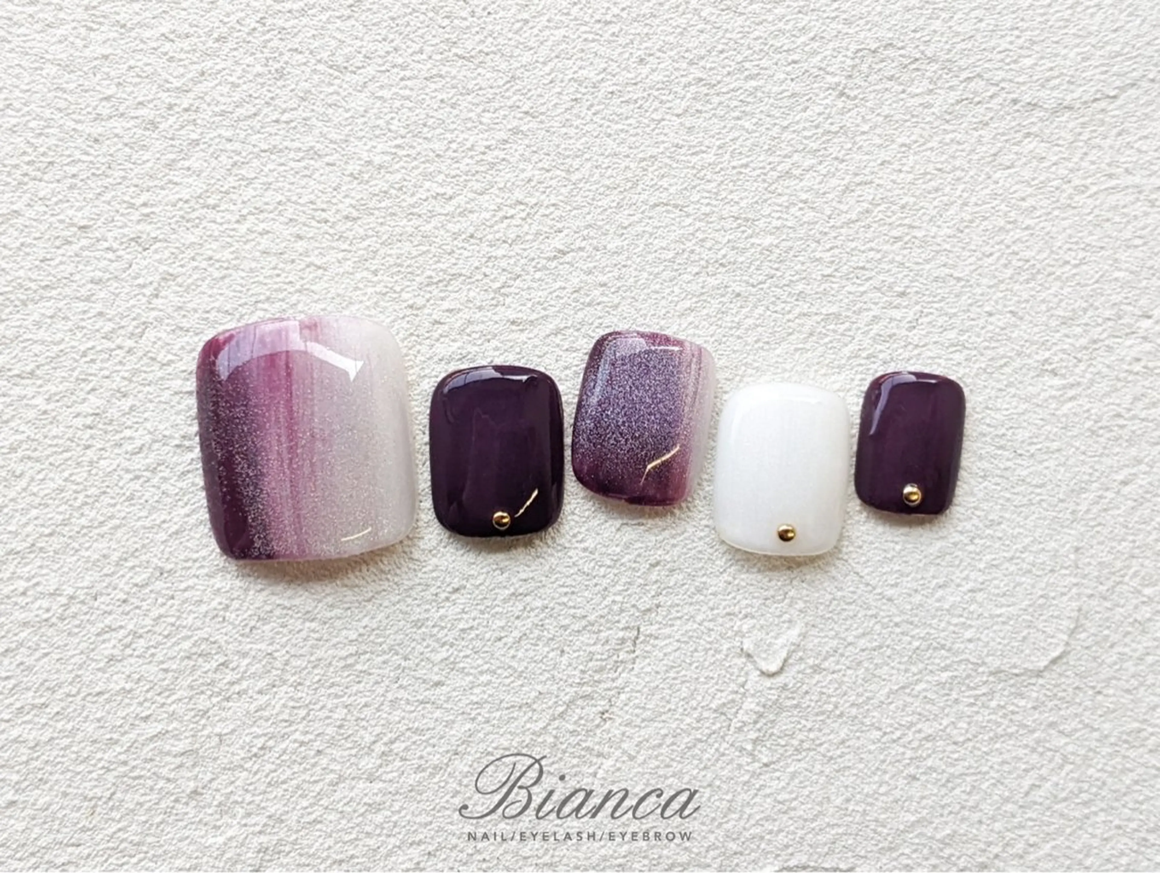 ネイル フットネイル Bianca栄店 みさと店長のネイルデザイン
