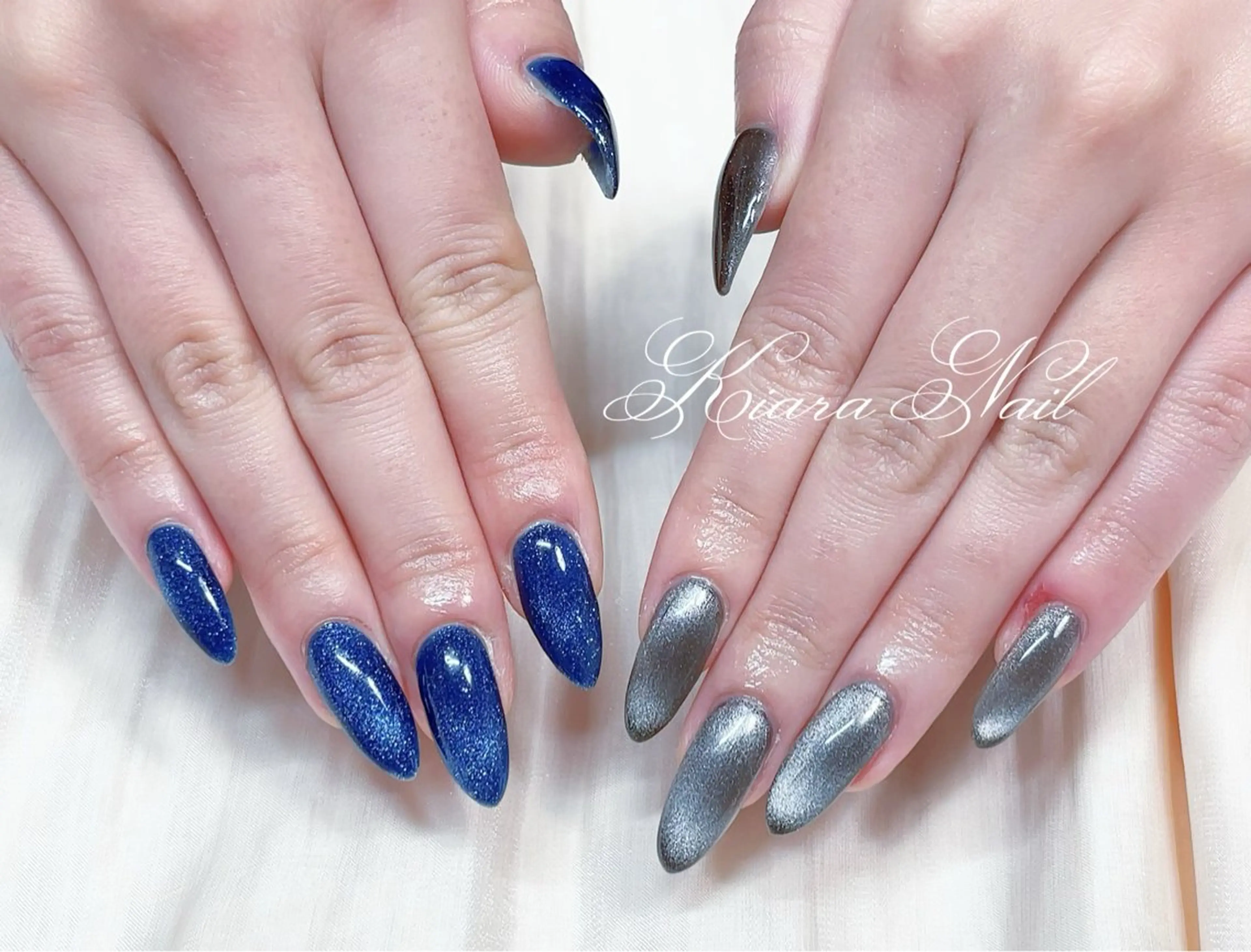 ネイル マグネットネイル 🍭Kiara Nail🍭のネイルデザイン