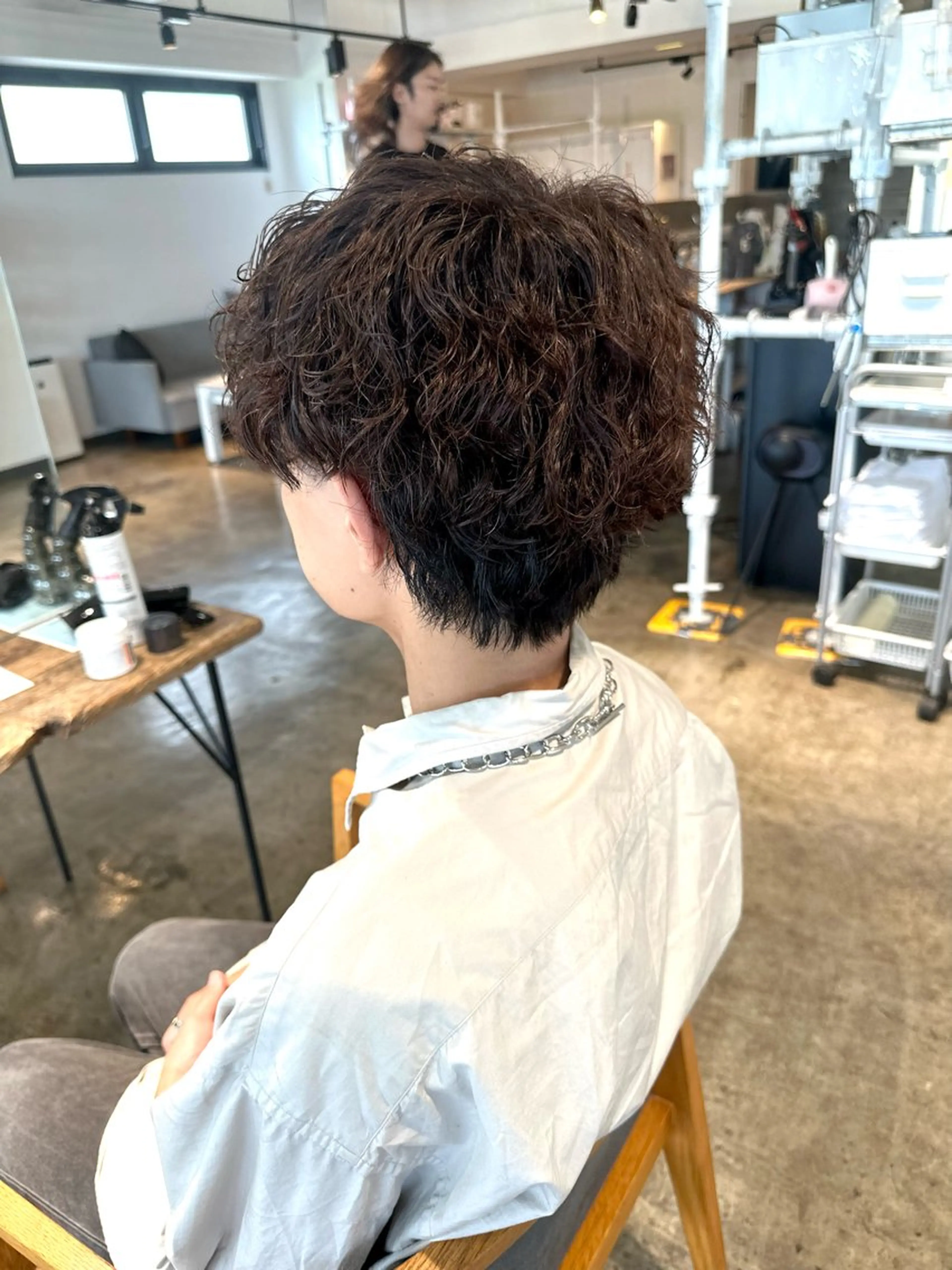 メンズ マッシュ メンズパーマ メンズツイストパーマ 波巻きパーマ ツイストパーマ 骨格補正施術/メンズ 専門美容師/YUYAのヘアスタイル