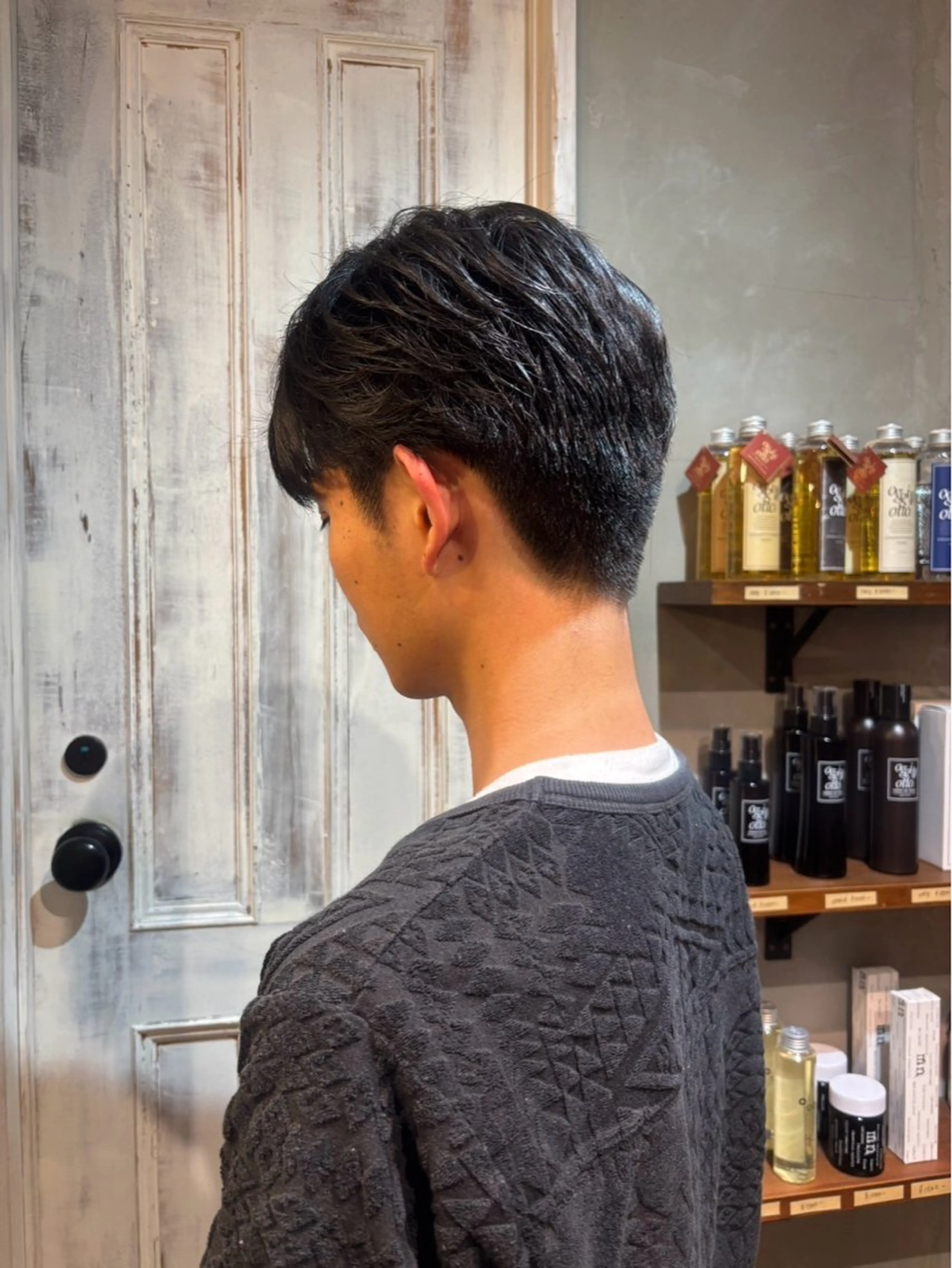 メンズ perm/color mana🎀🤍のヘアスタイル