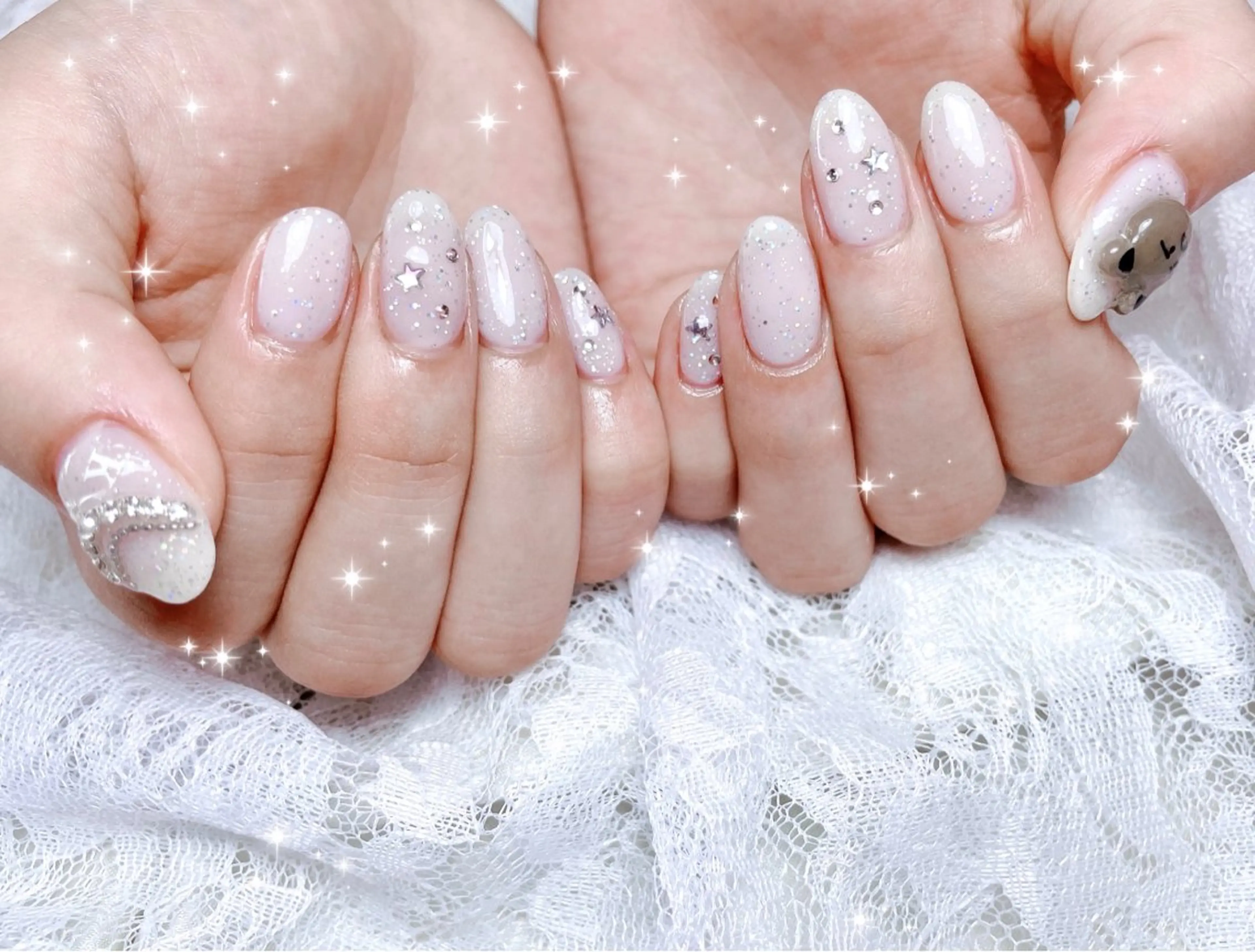 ネイル ハンドネイル FLARE NAIL フレアネイルのネイルデザイン