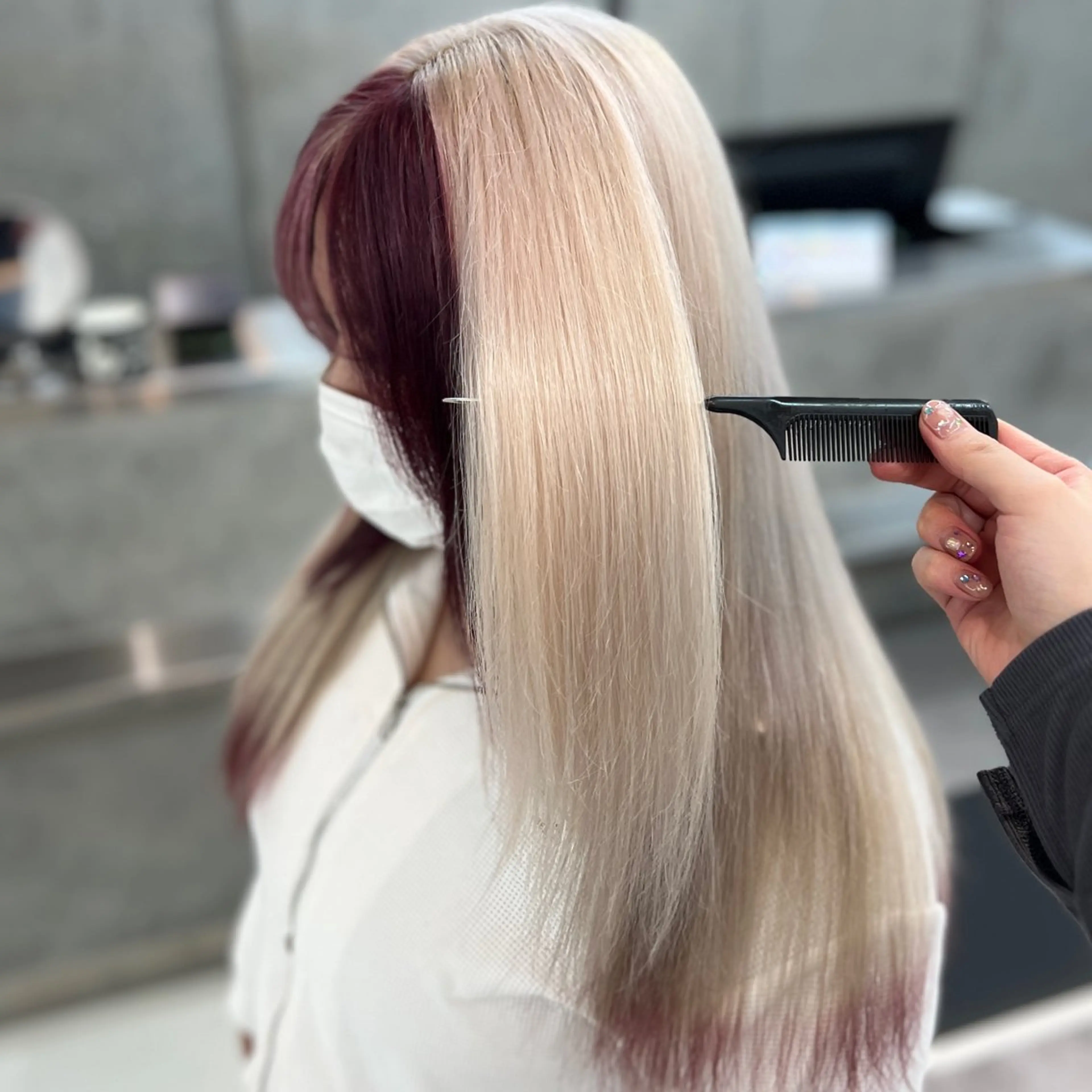 ロング vain　渋谷【ヴェイン シブヤ】所属・Rio / 縮毛矯正🍒のヘアスタイル