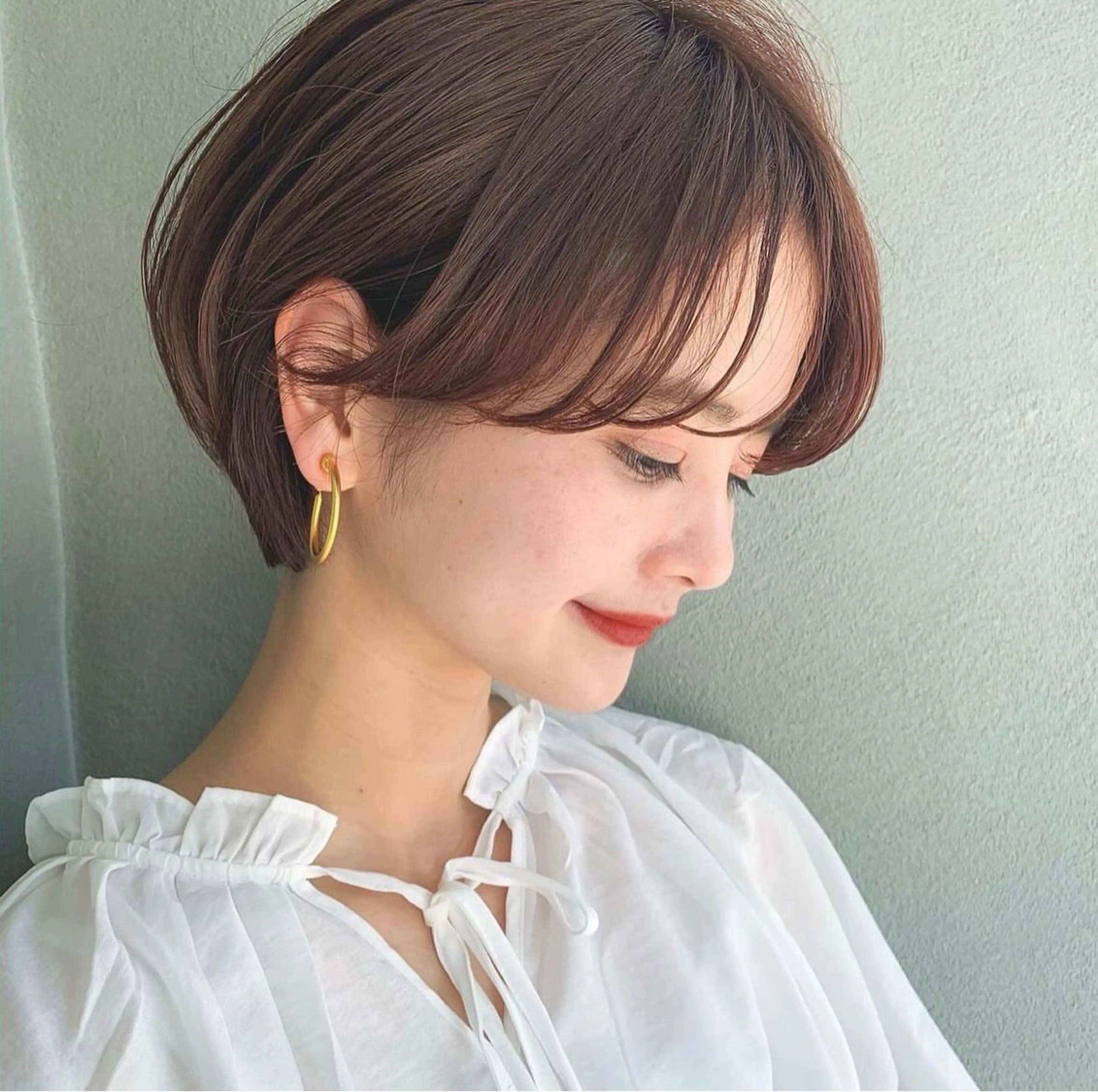 ショート カラー Haruna / 透明感カラー🌙のヘアスタイル