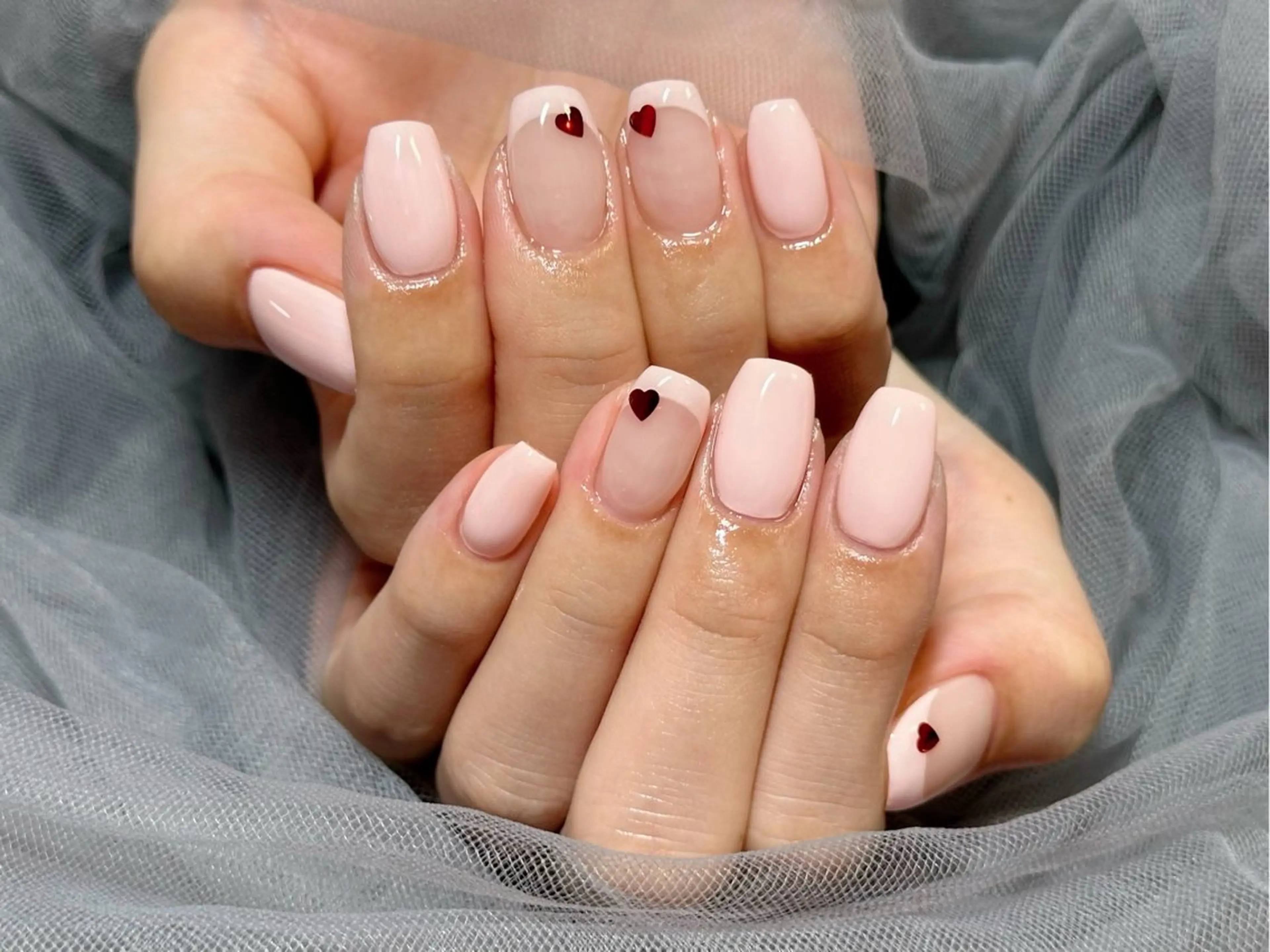ネイル 桜ネイル ピンク ハンドネイル KURELLY所属・Nail Salon KURELLYのネイルデザイン