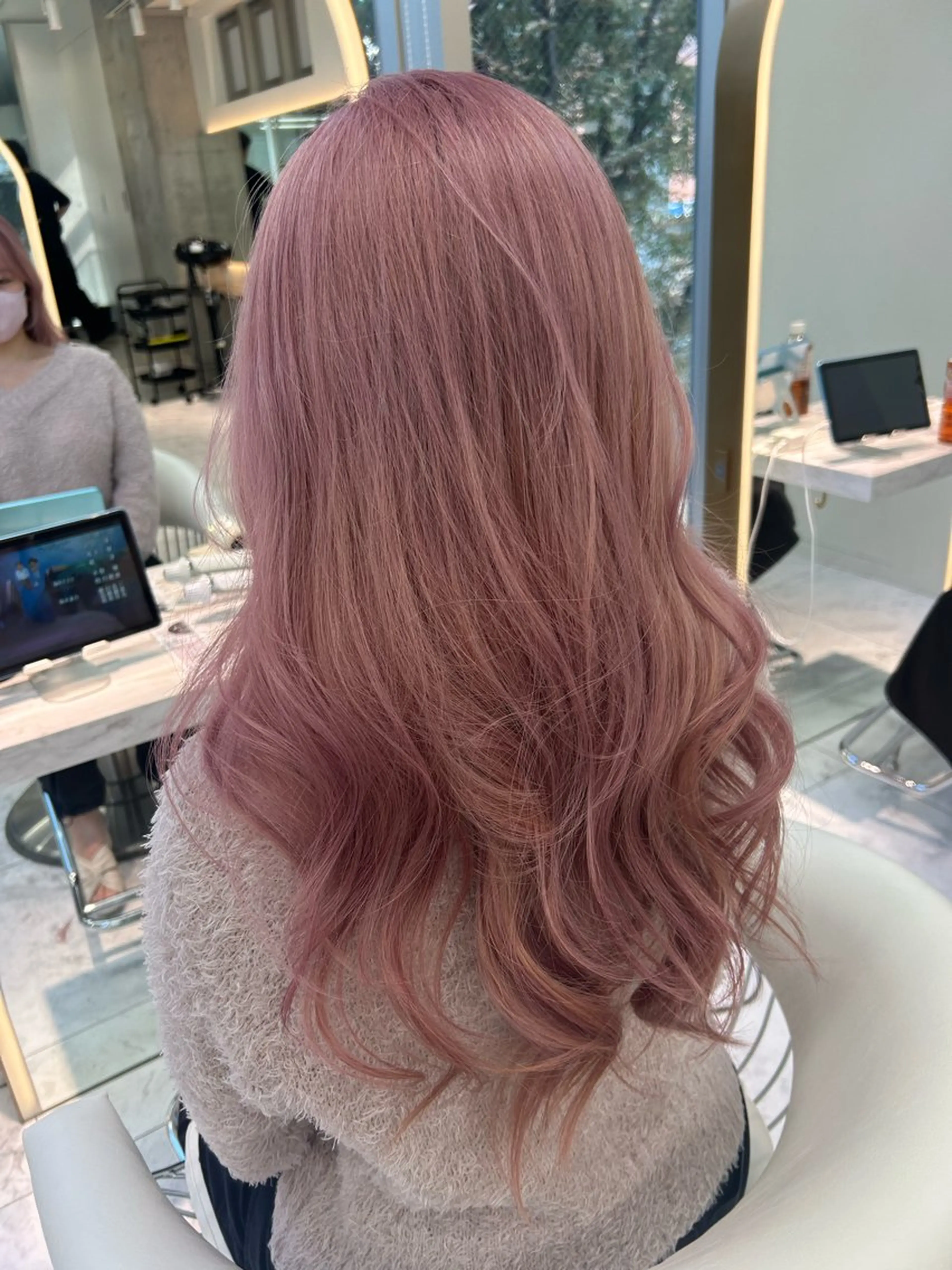 ロング カット ヘアカラー トリートメント Shousui Mutsumiのヘアスタイル