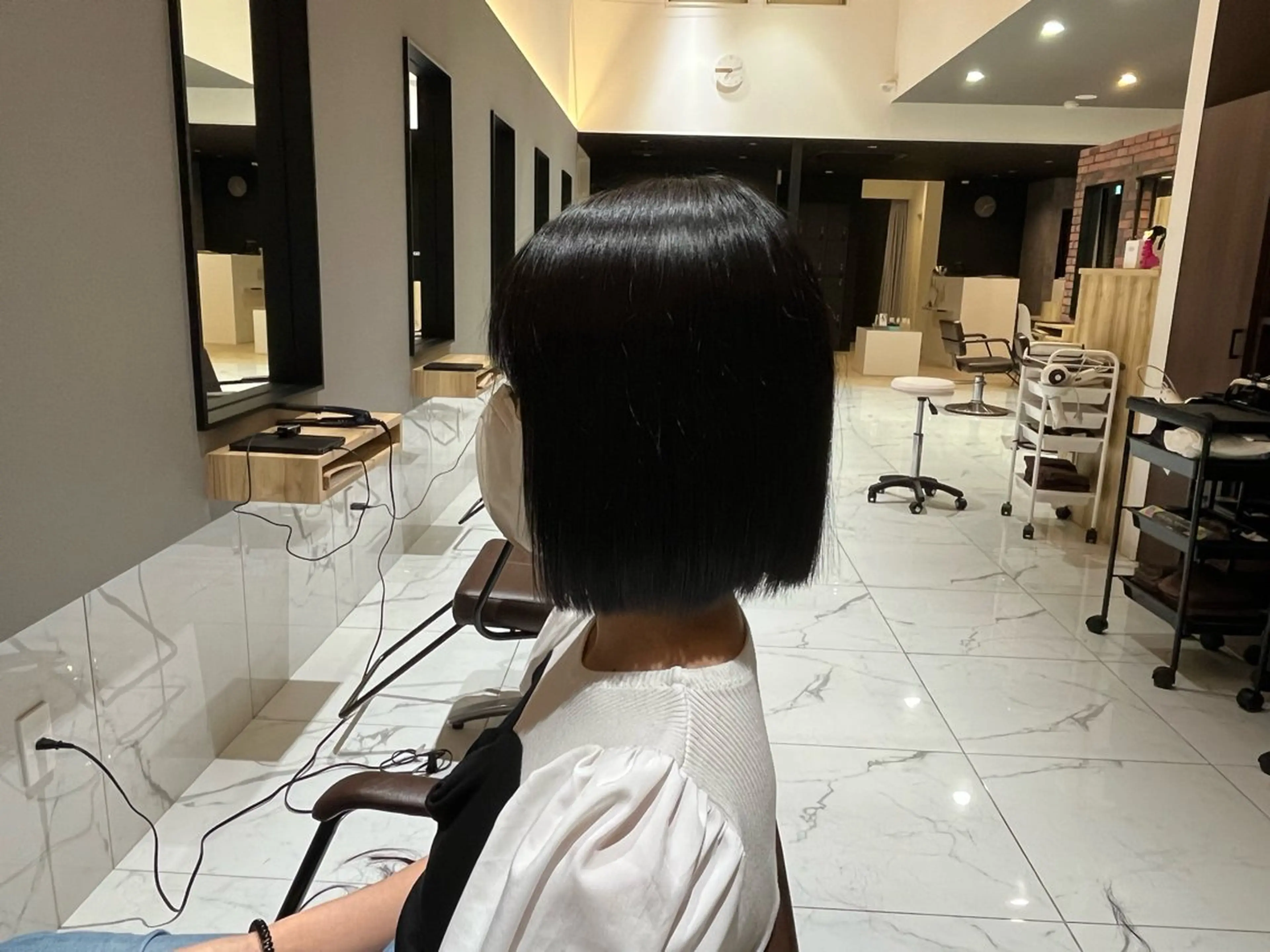ミディアム カット Le Coeur 喜多町 志賀大介のヘアスタイル