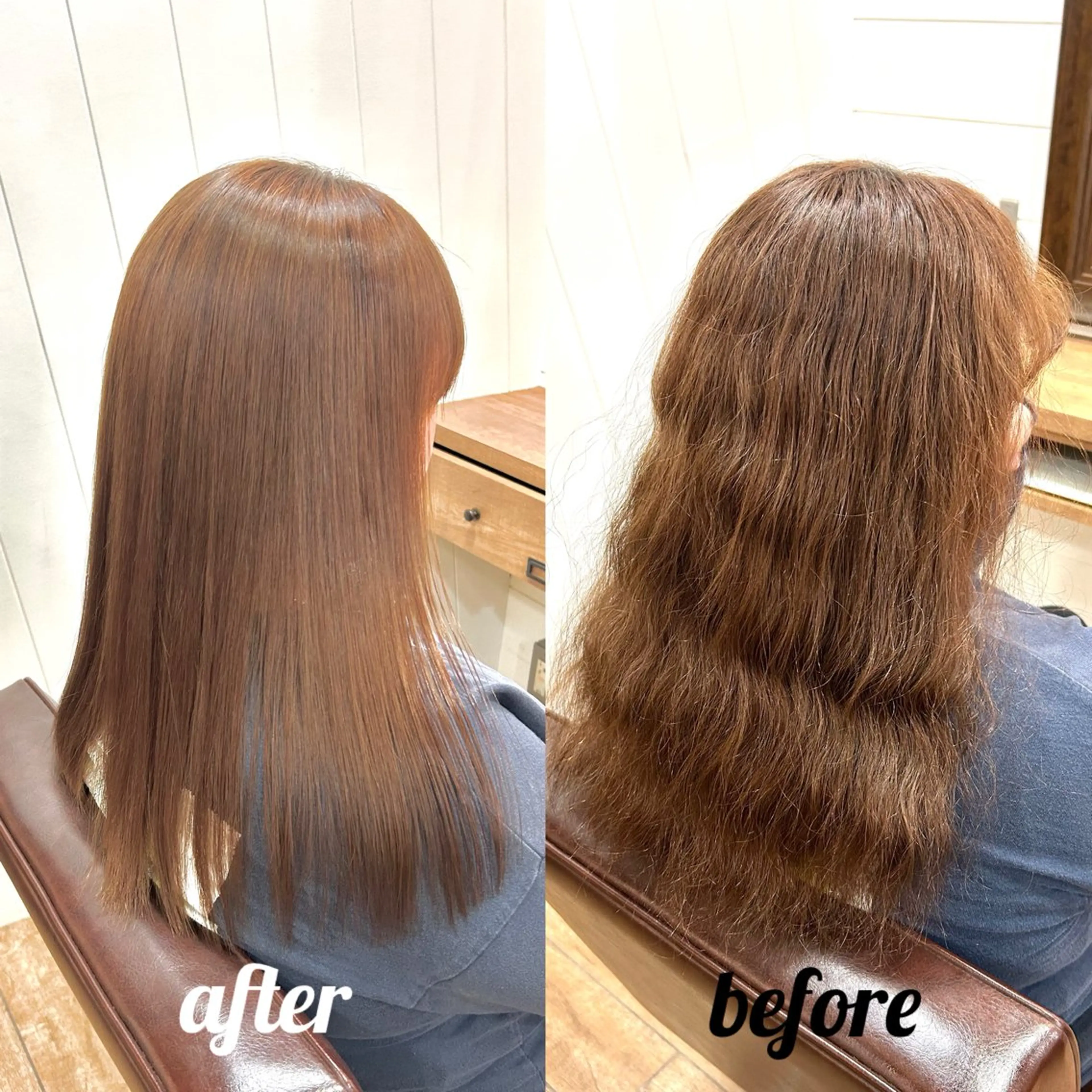 ロング カット 縮毛矯正 清永 隆二のヘアスタイル
