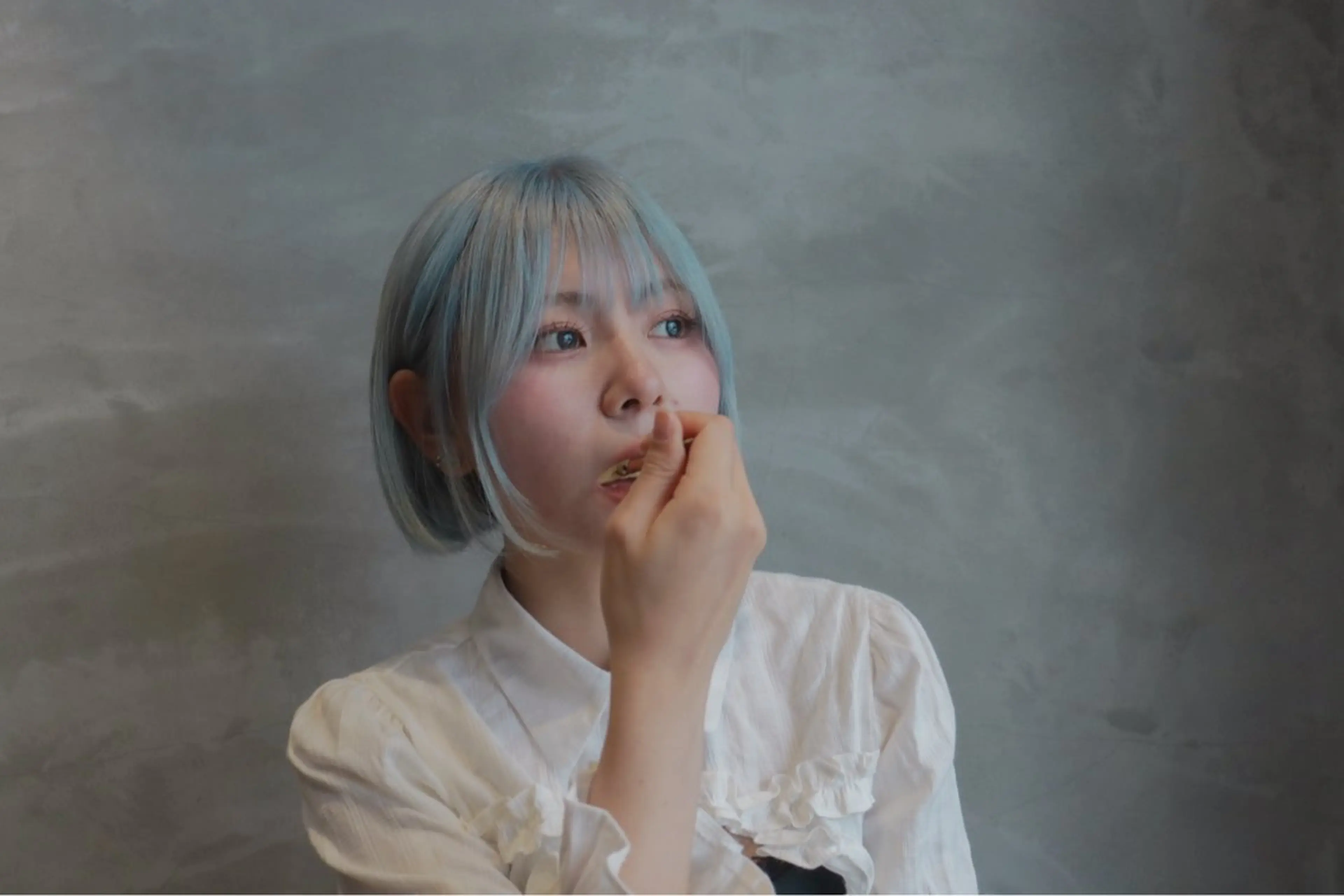 カラー ダブルカラー けいし🐬ボブ ショート艶髪カラー✨のヘアスタイル