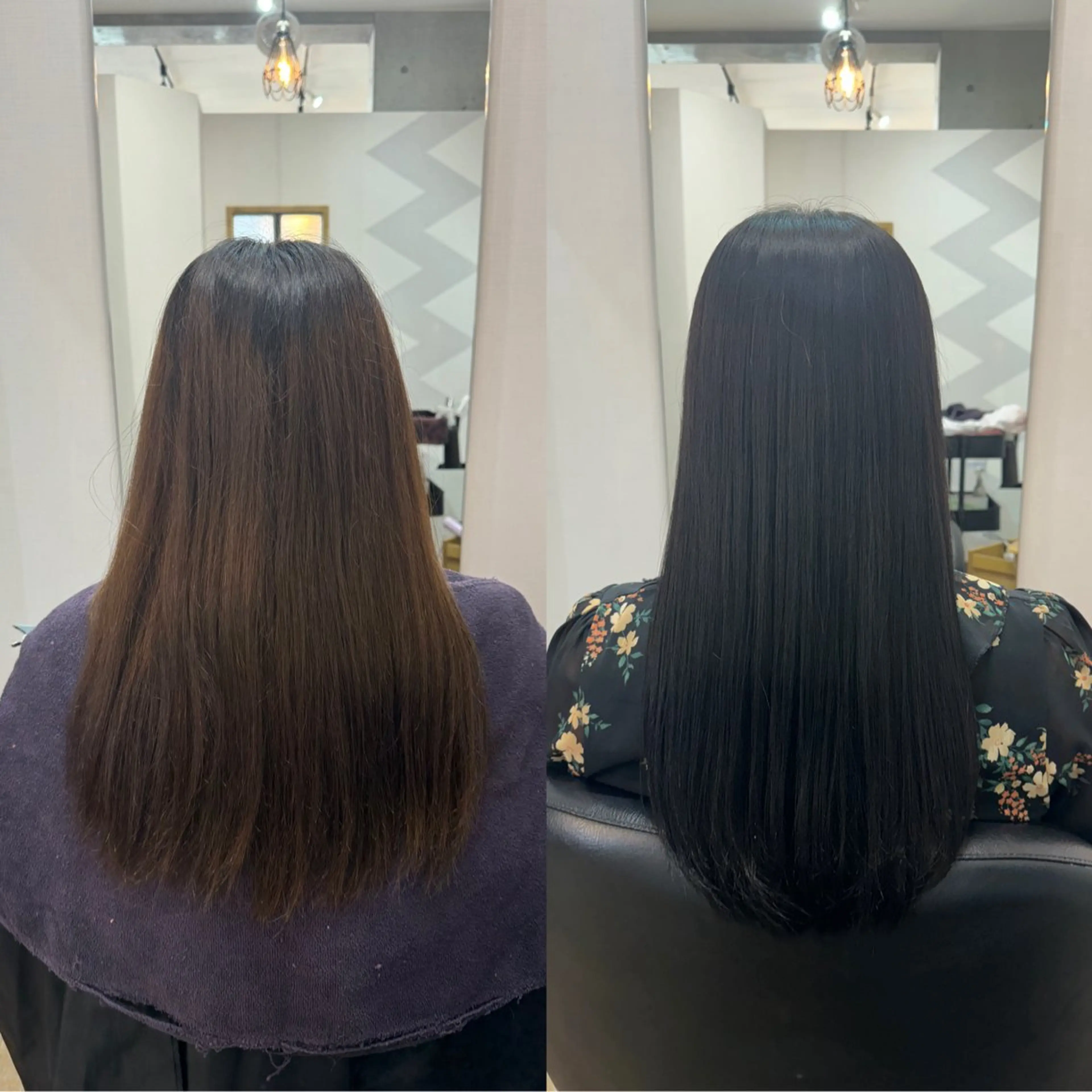 ロング カラー 髙橋 李里亜のヘアスタイル
