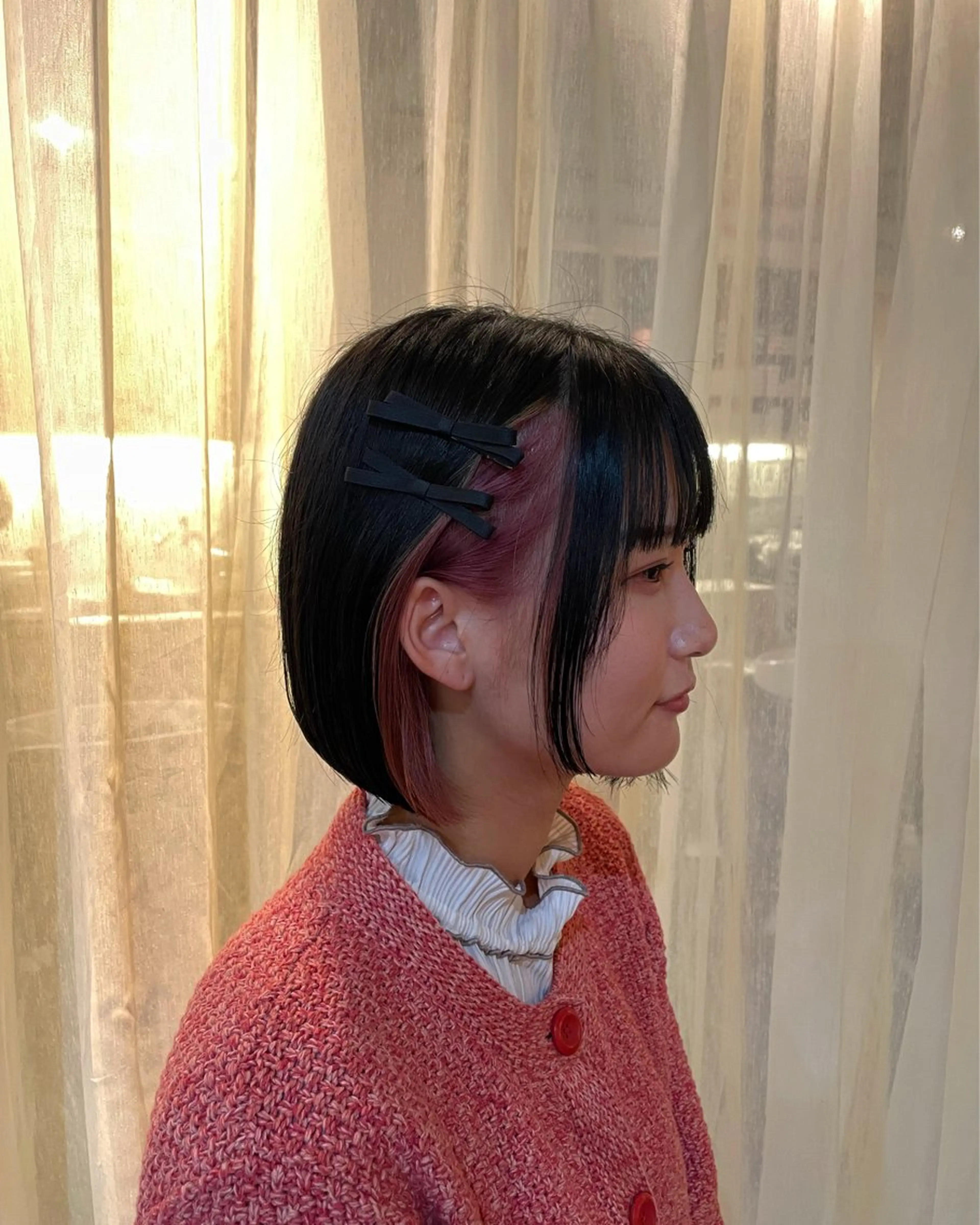 ショート replay所属・藤原 百花のヘアスタイル
