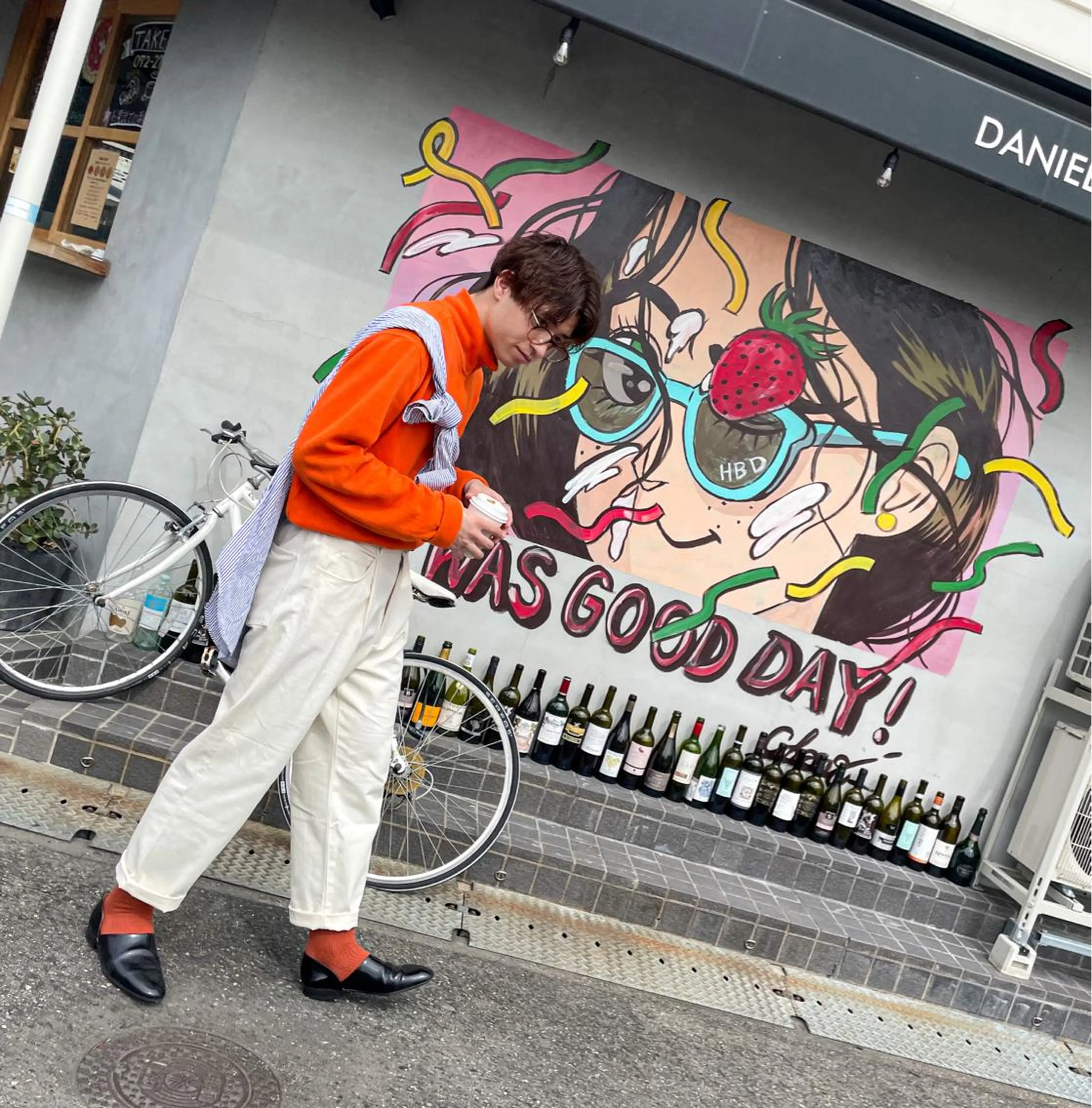 ミディアム パーマ メンズ メンズパーマ 赤司 泰樹のヘアスタイル