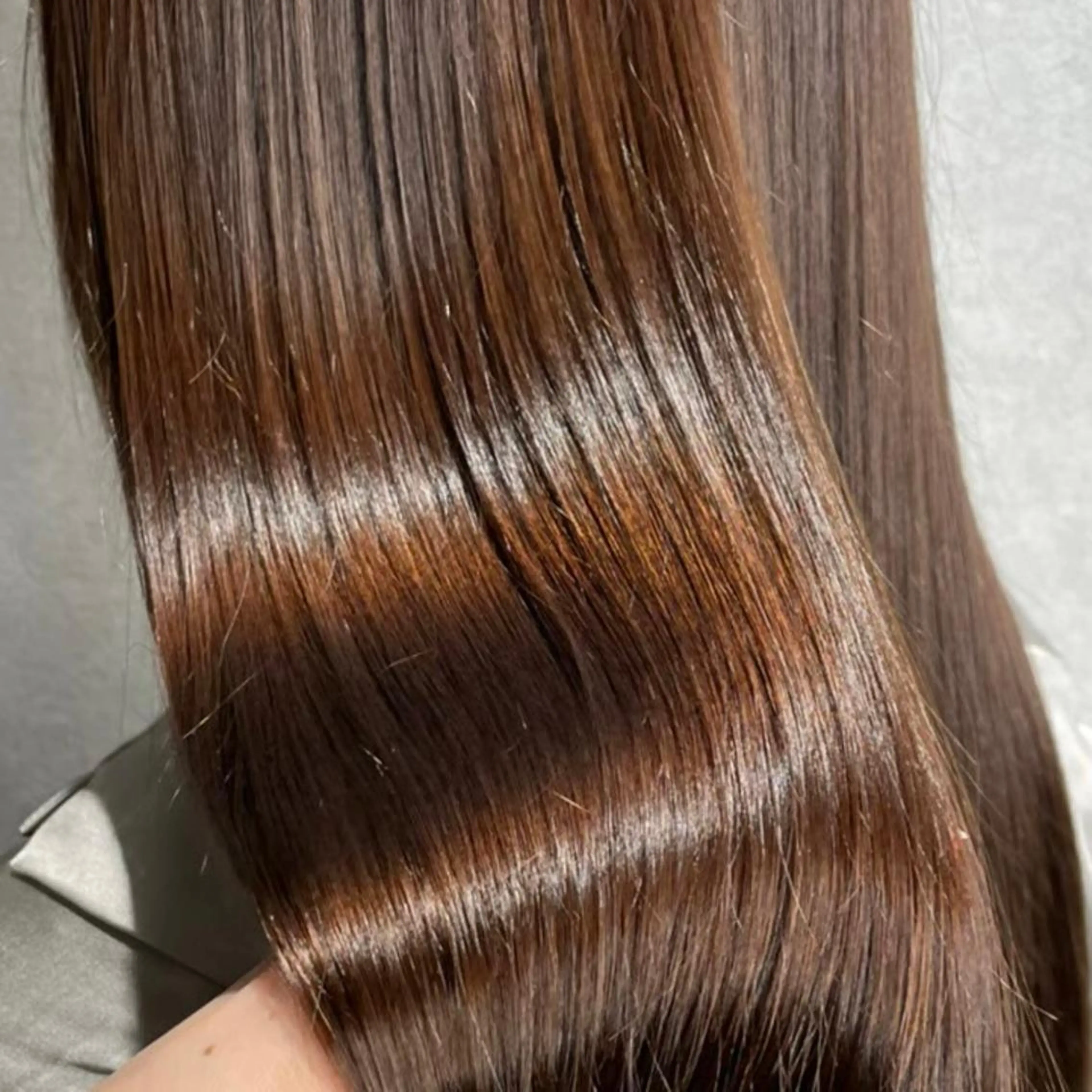 ミディアム カラー パーマ ヘアアレンジ メンズ キッズ ネイル マツエク・マツパ アイブロウ 髪質改善 トリートメント mona/ ストレートスタイル✨のヘアスタイル