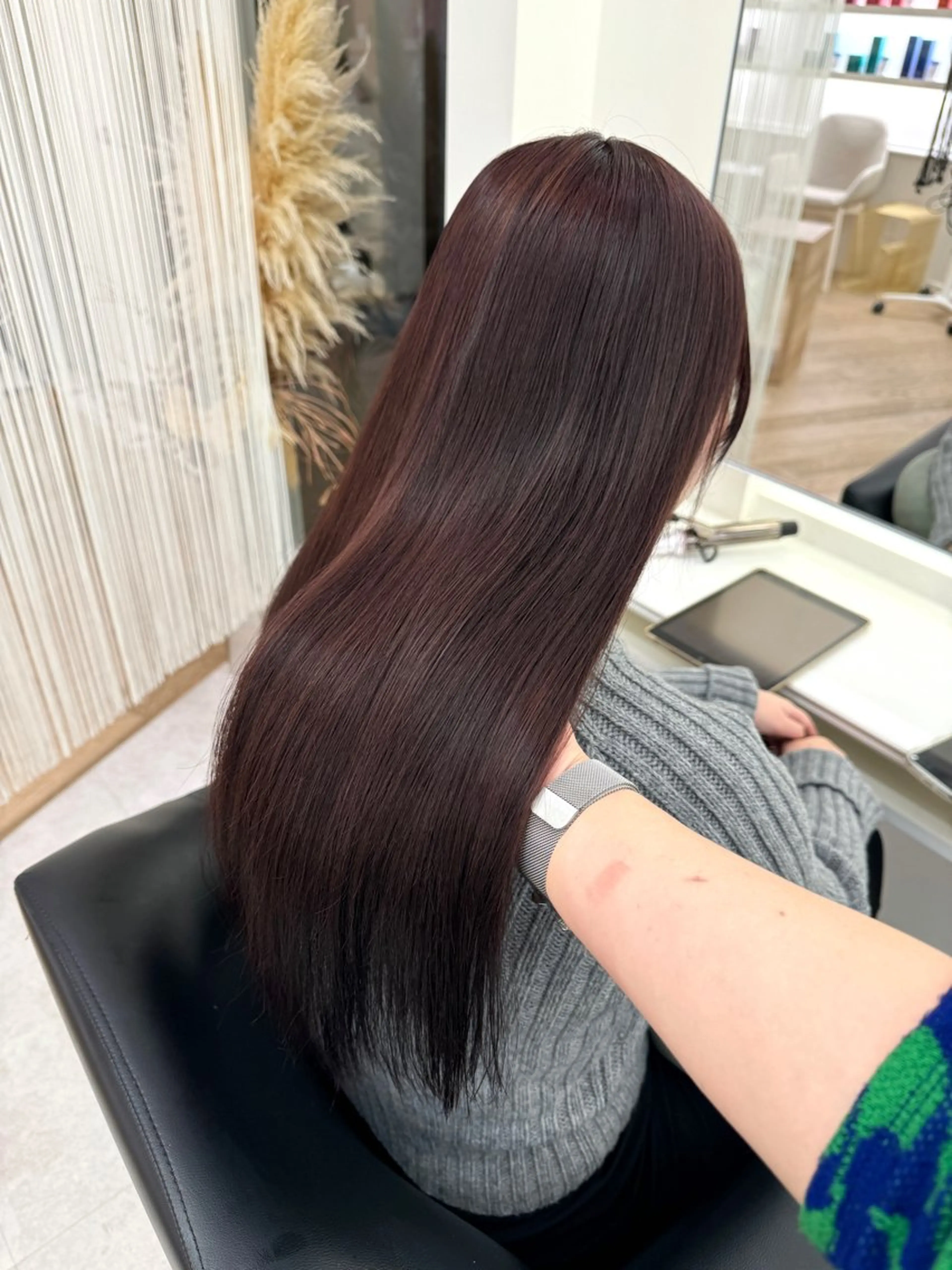 ロング カラー カット ヘアカラー ♡ParveMix 花房 菜乃♡のヘアスタイル