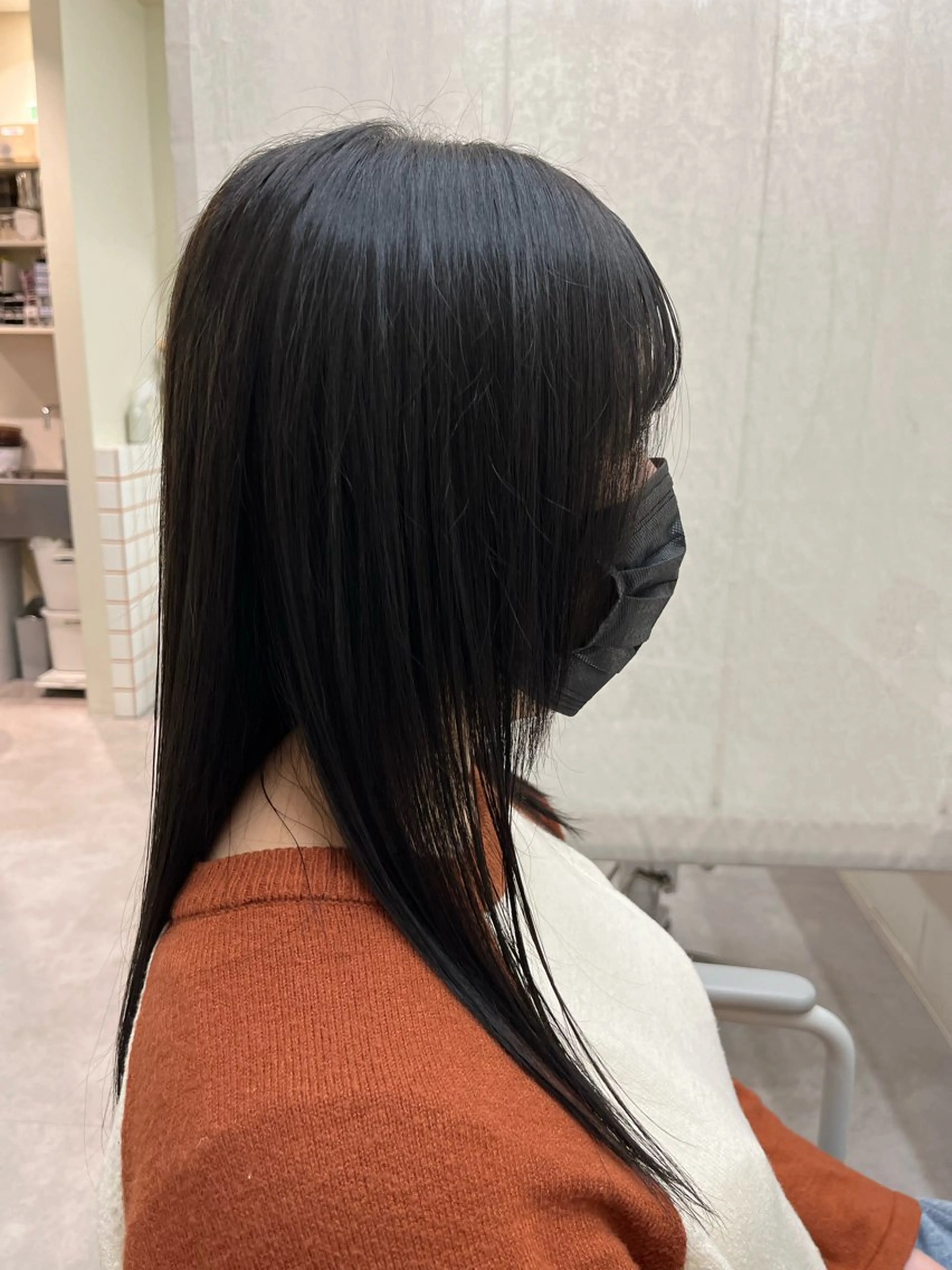 セミロング 大橋 瑞紀のヘアスタイル