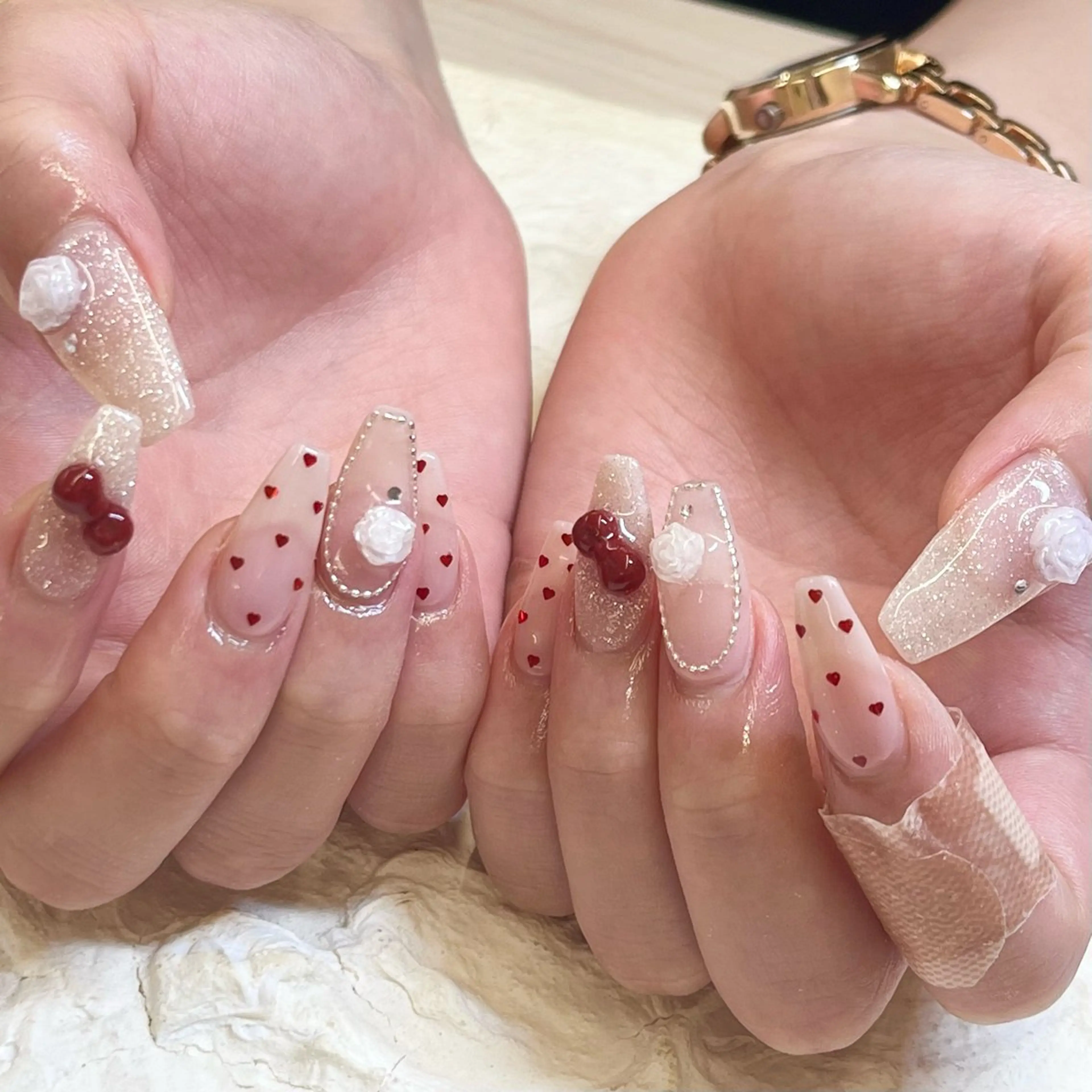 ネイル ハンドネイル ෆ‪Yura Nailෆ‪のネイルデザイン