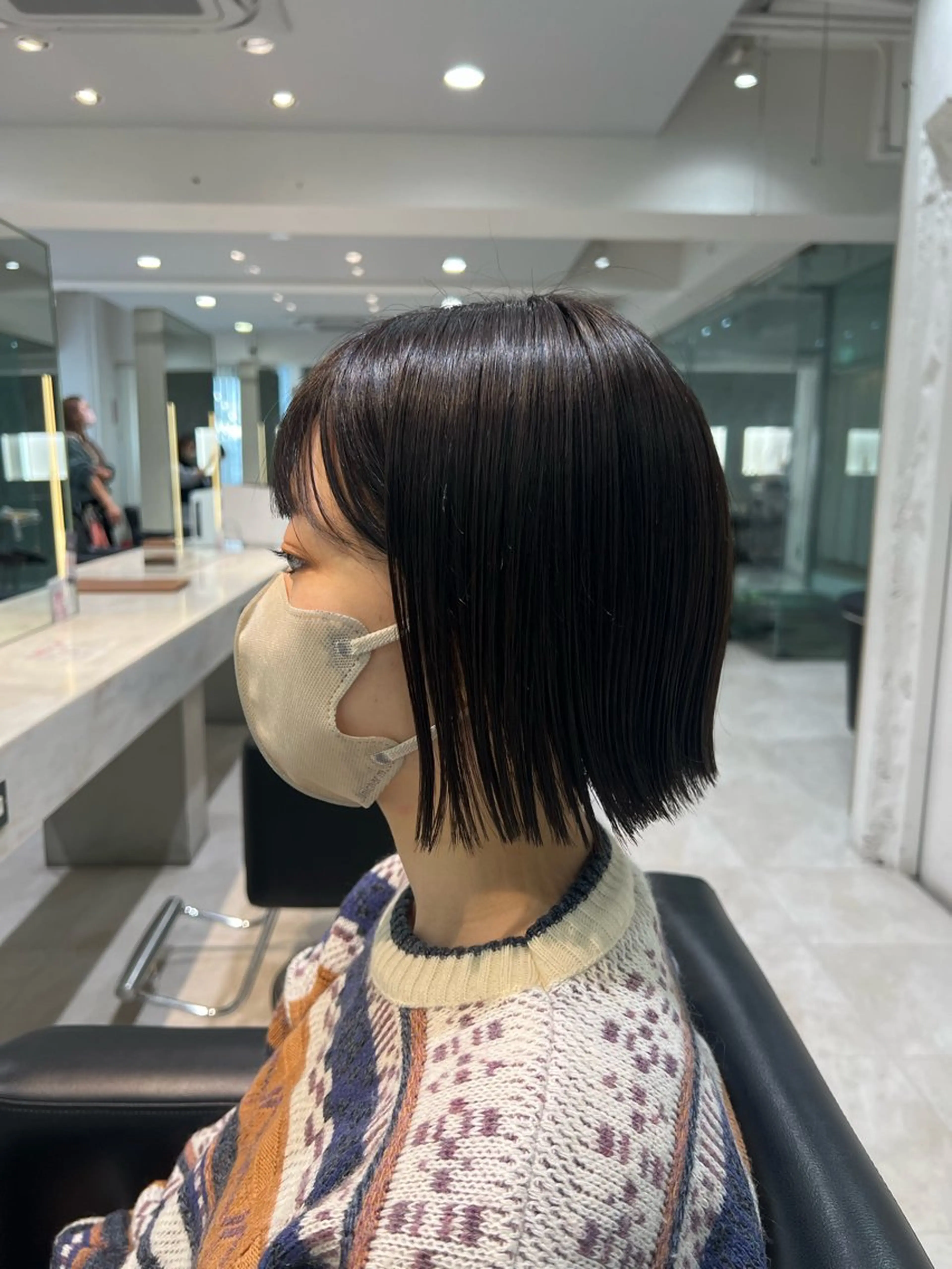 ショート カラー ボブ SALOWIN川崎WEST店所属・🌷川崎/アレンジ/ 暖色ボブ/コトネ🌷のヘアスタイル