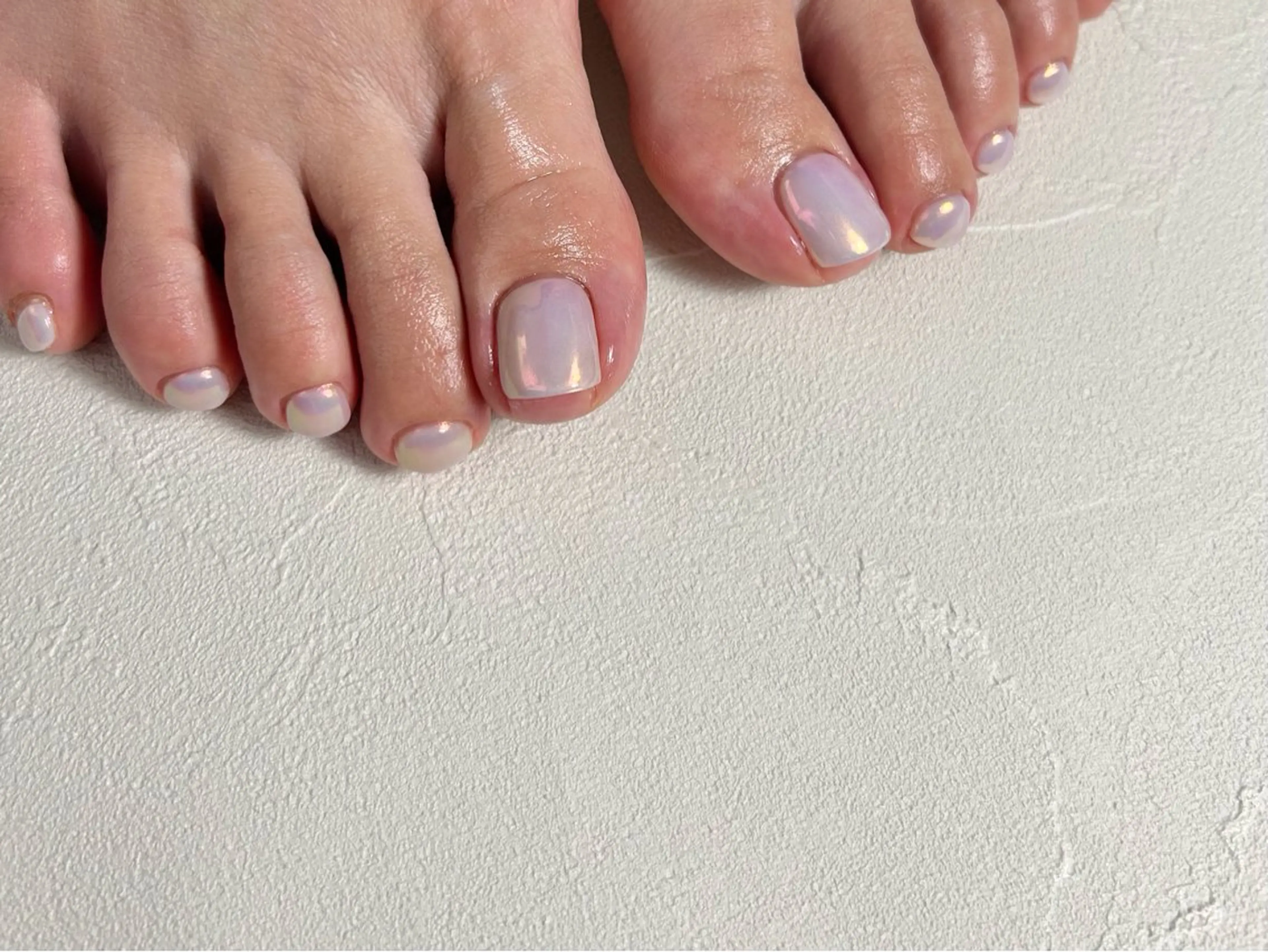 ネイル オーロラネイル フットネイル esperer ［エスペレ六本木店］のネイルデザイン