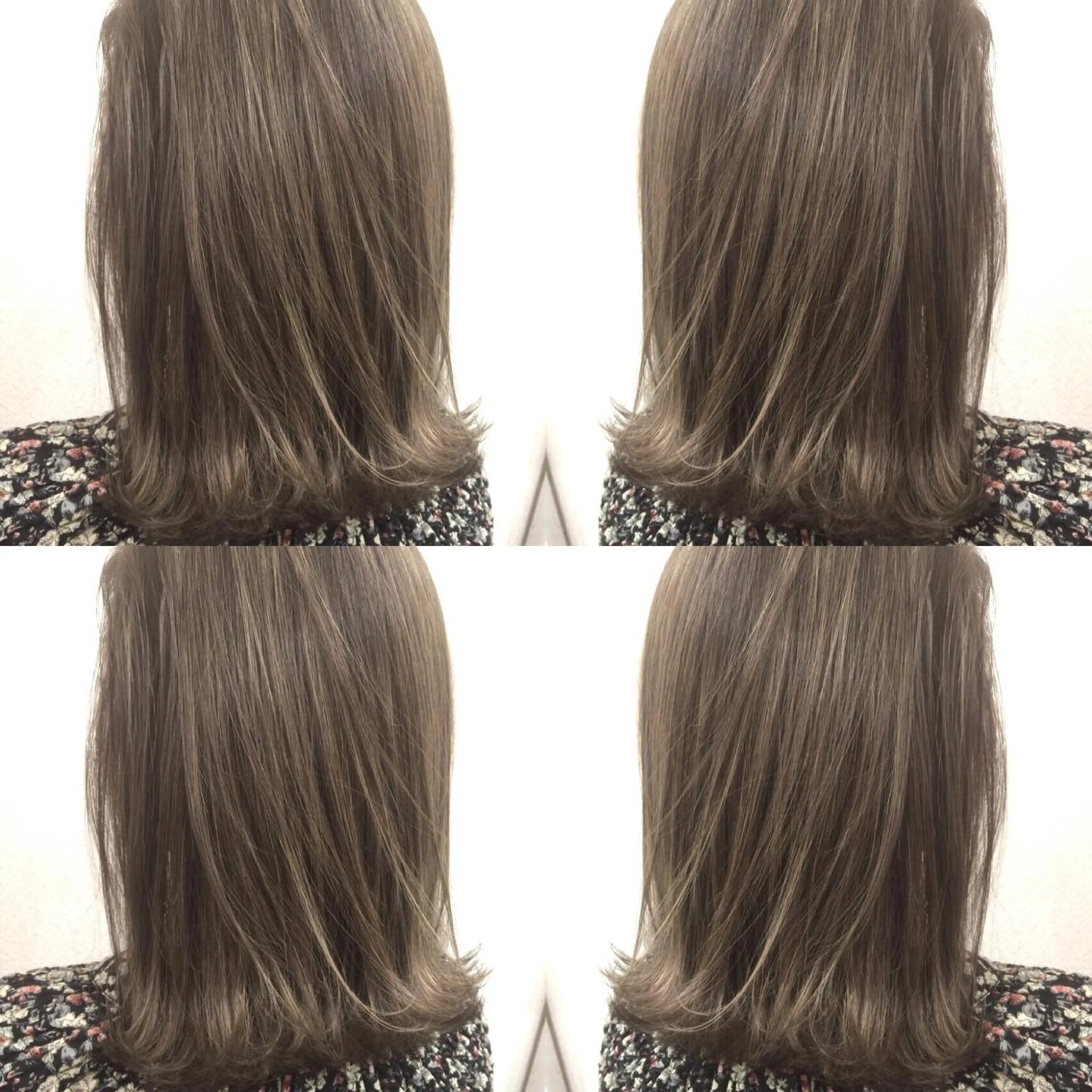 ショート カラー ベージュカラー カット ヘアカラー トリートメント 井上 一平のヘアスタイル