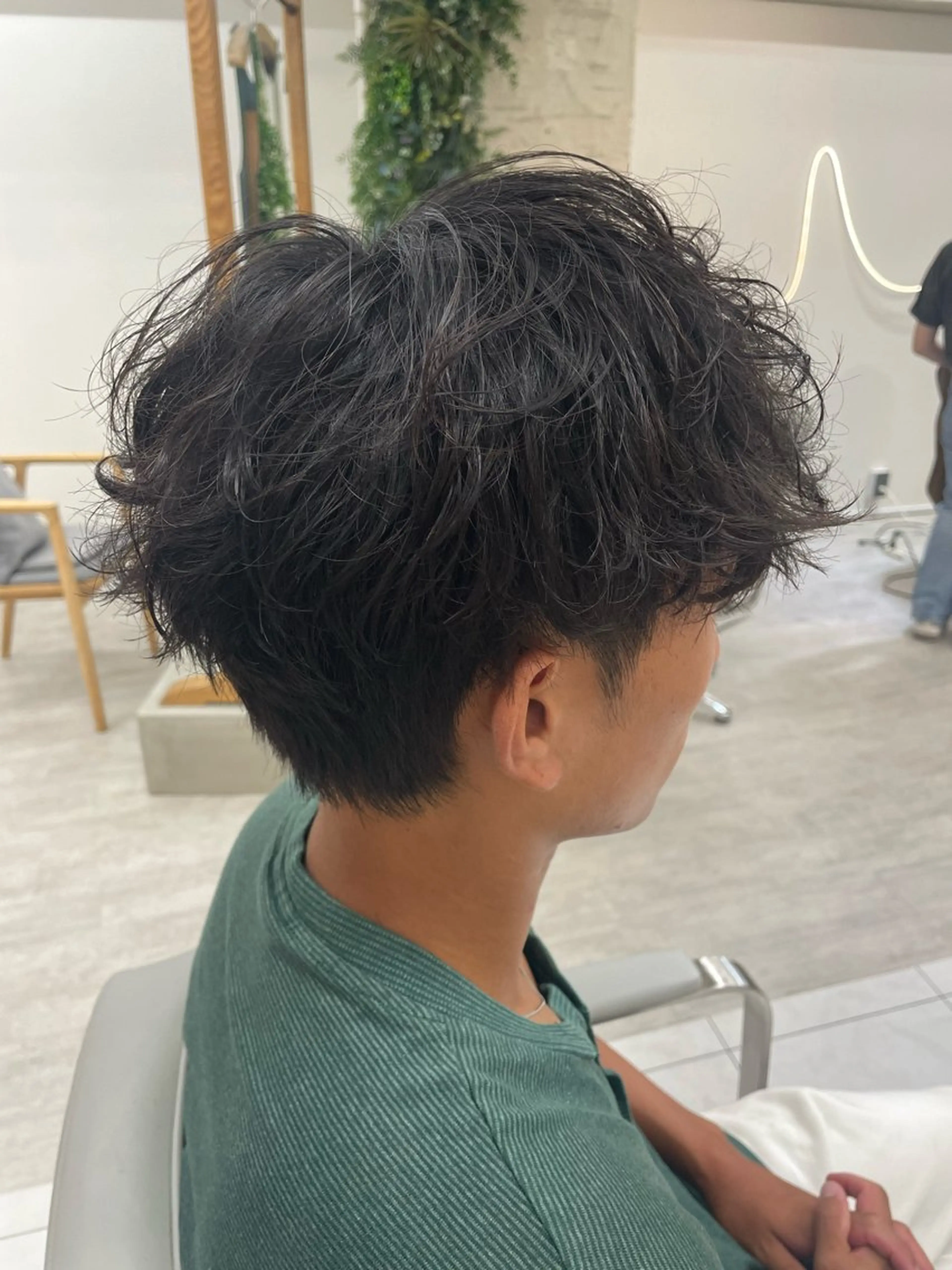 パーマ メンズ パーマ パーマモデル募集 🌿‬仙台 /千葉颯のヘアスタイル