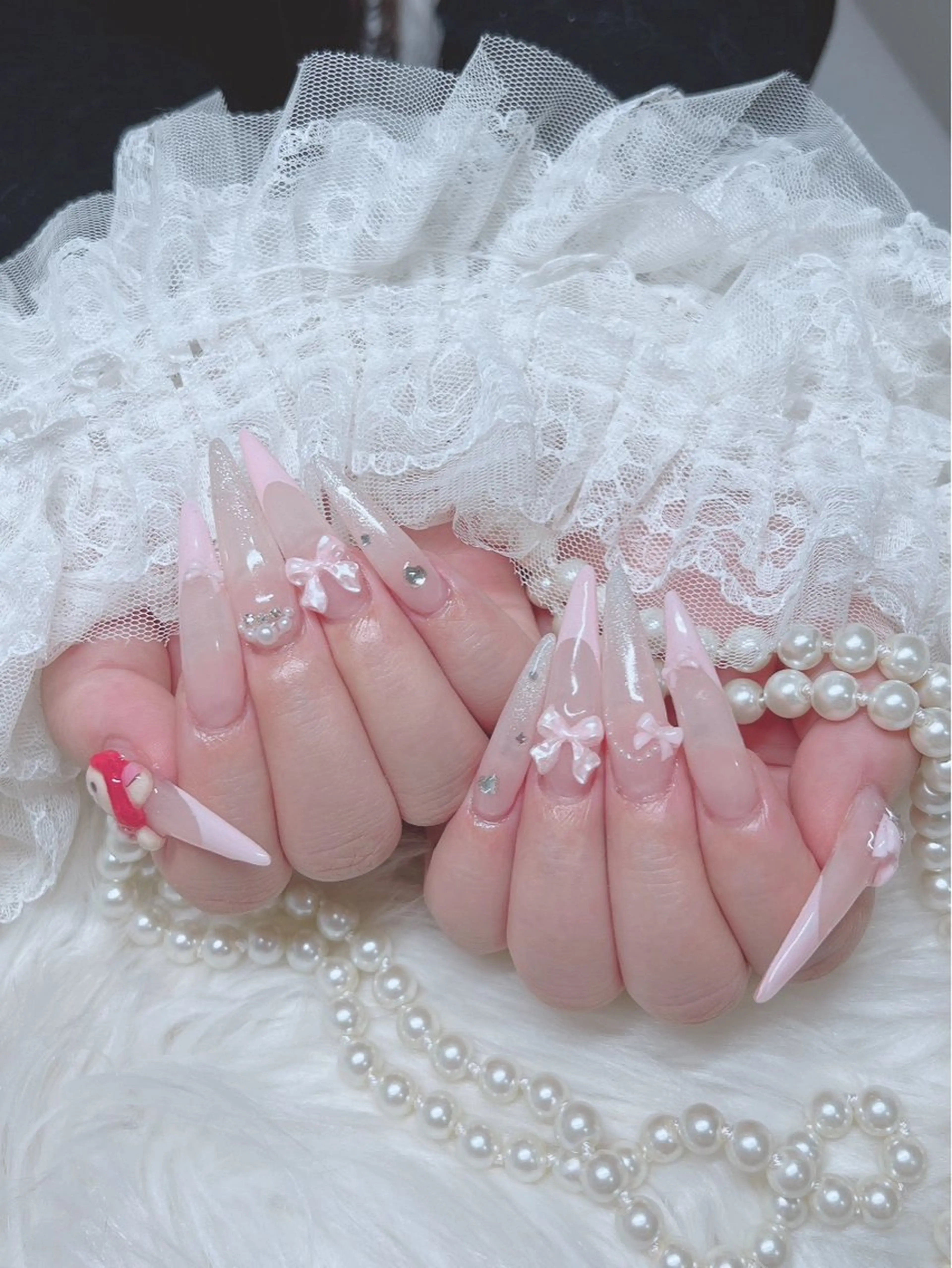 ネイル Luca mieu 咲蘭のネイルデザイン