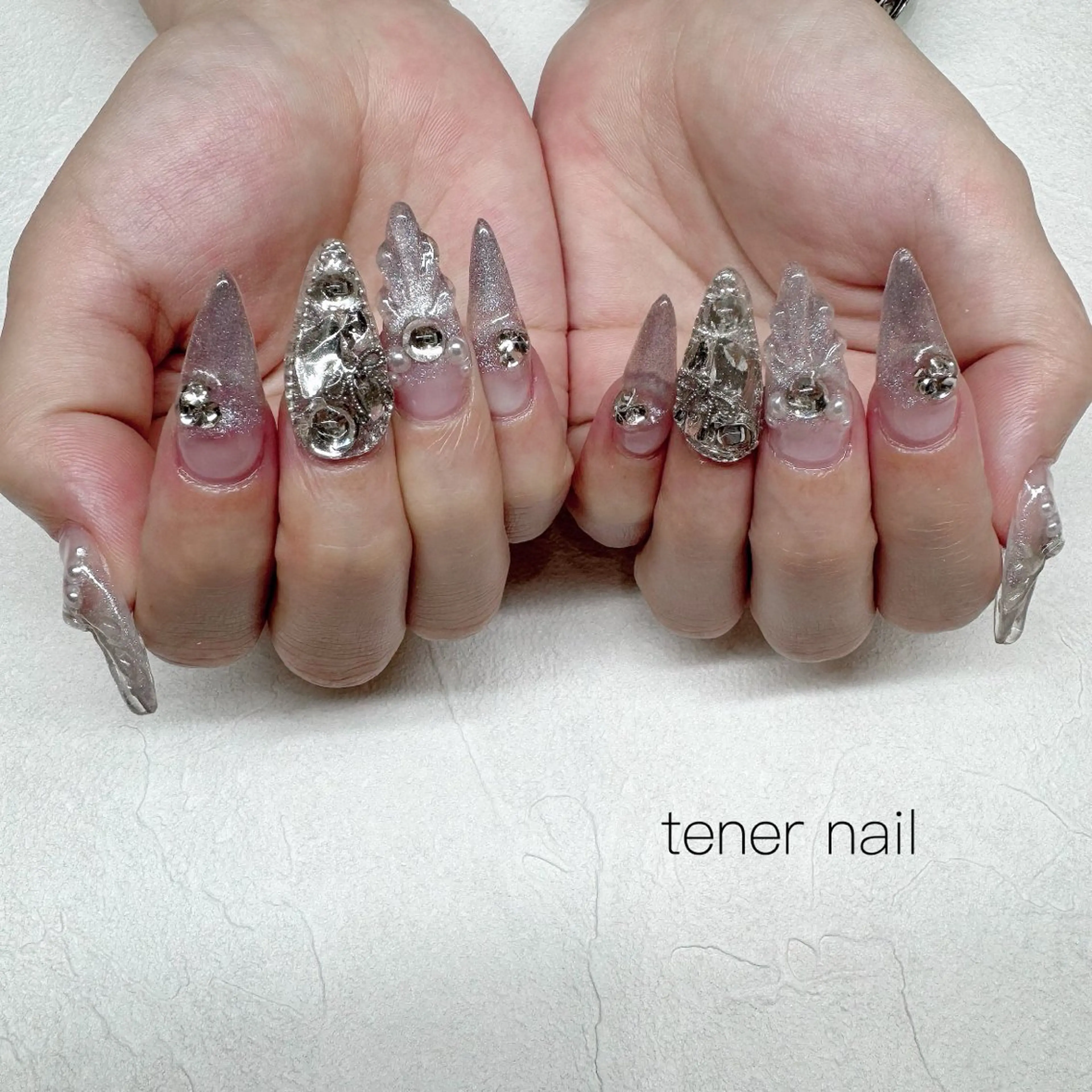 ネイル マグネットネイル ハンドネイル tener  nail  テネルネイル所属・テネルネイル tener nailのネイルデザイン