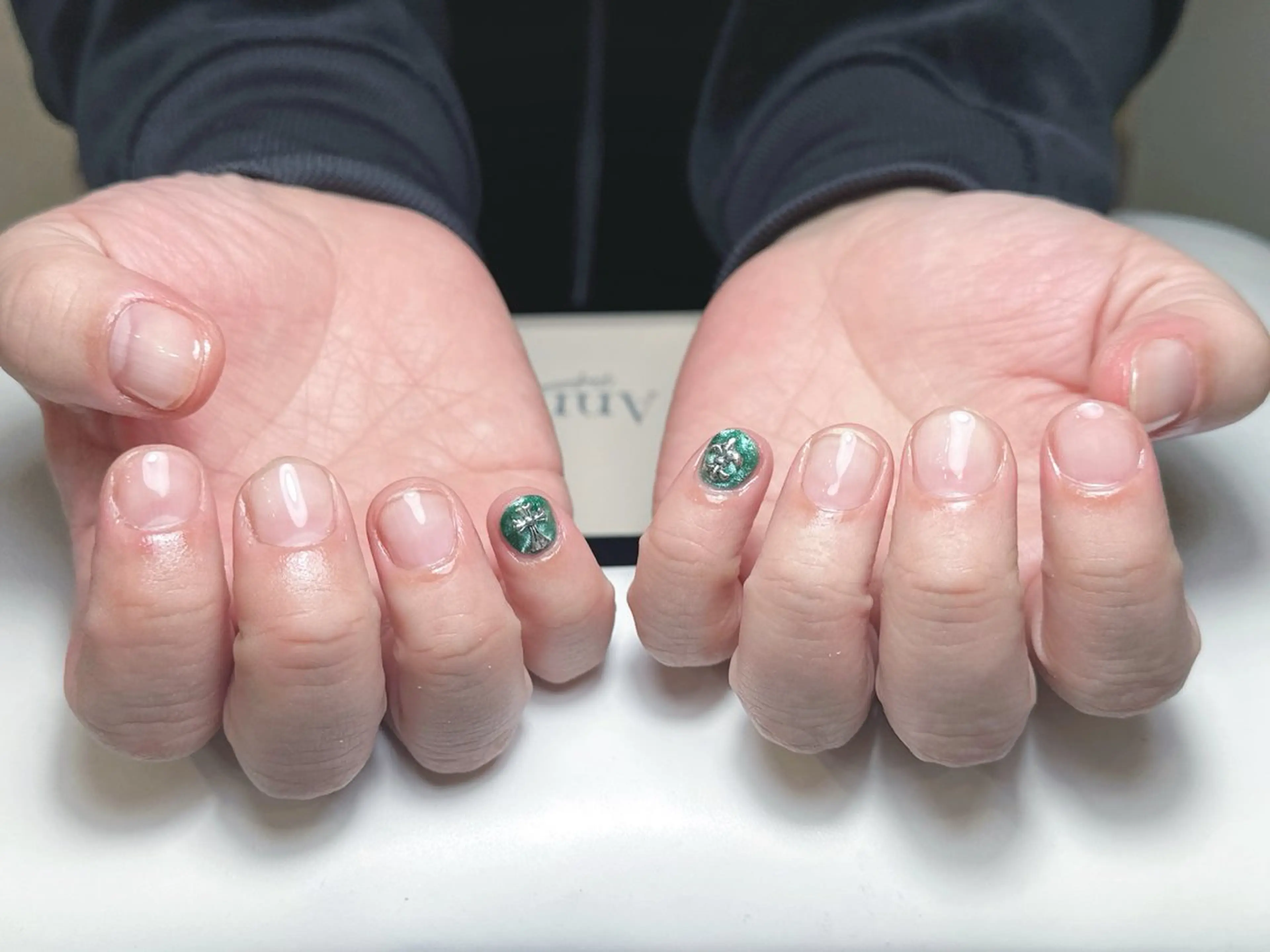 ネイル メンズネイル ハンドネイル 【Eclat エクラ】nail&beauty所属・Eclat〔エクラ〕 MOEKA𝜗𝜚*のネイルデザイン