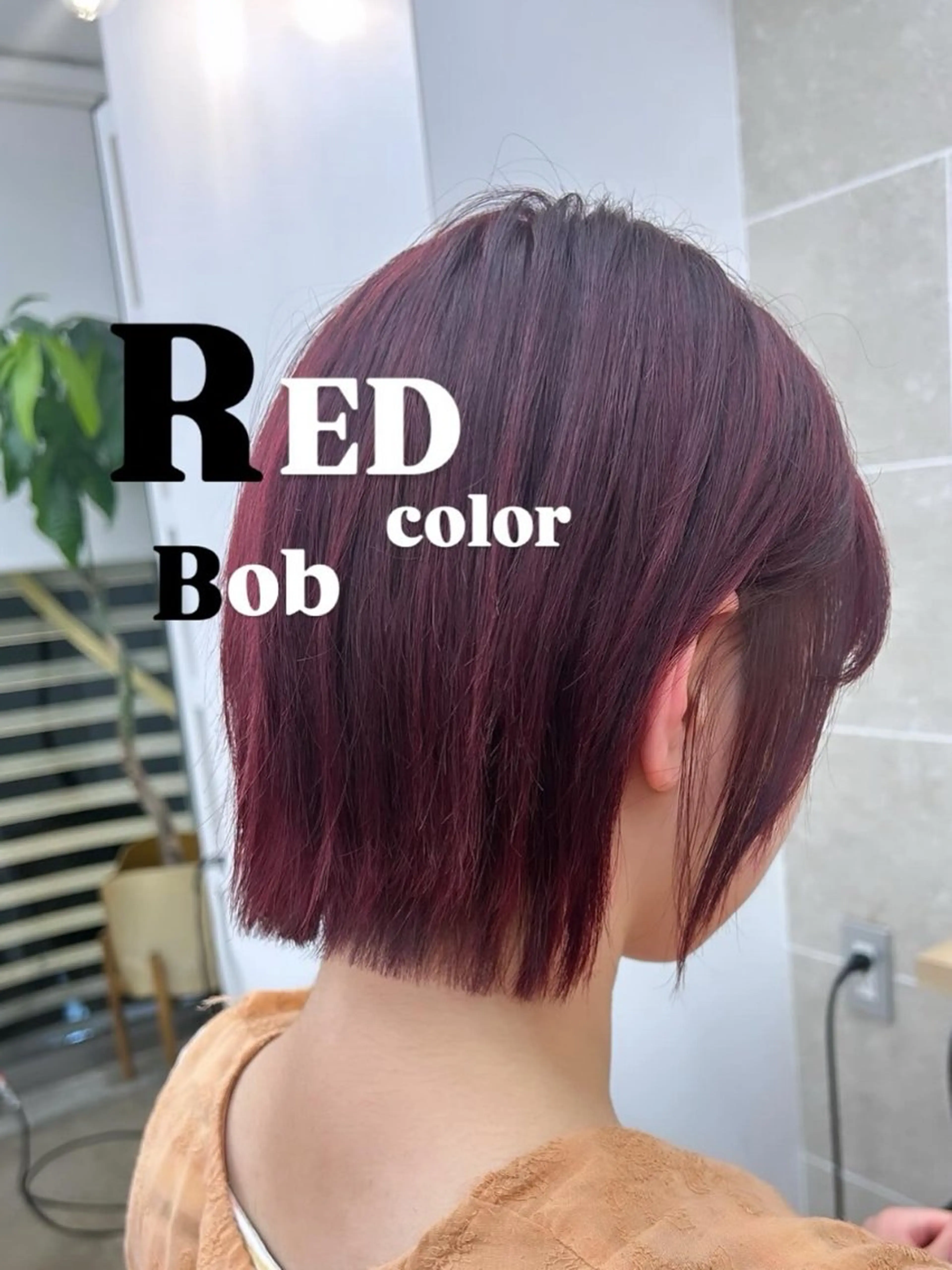 ショート ボブ 表参道パツッとボブ 美容師♡ゆいかのヘアスタイル