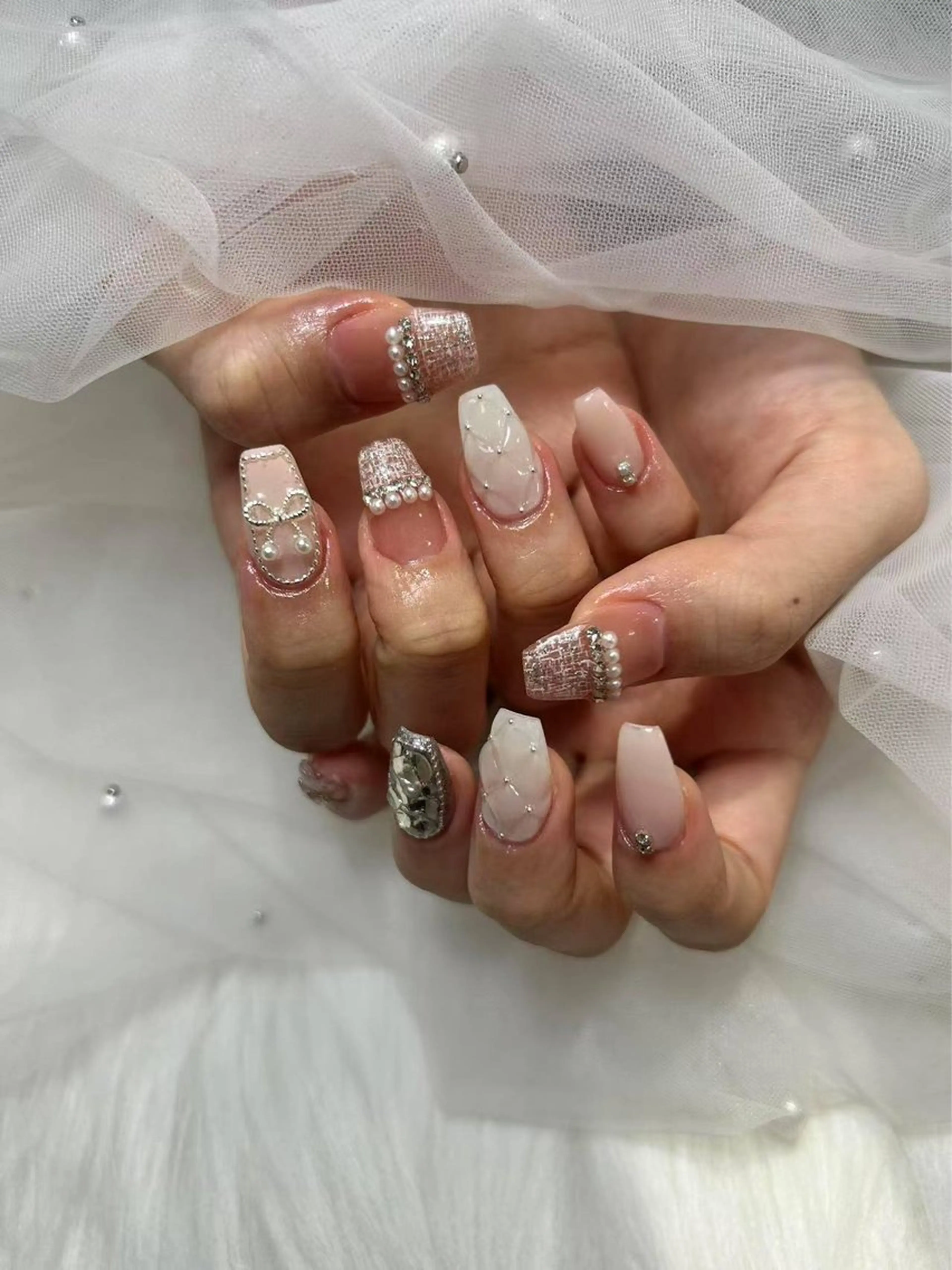 ネイル 持ち込み ハンドネイル Laule'a Nail 新宿【ラウレアネイル】所属・Yu Yuのネイルデザイン