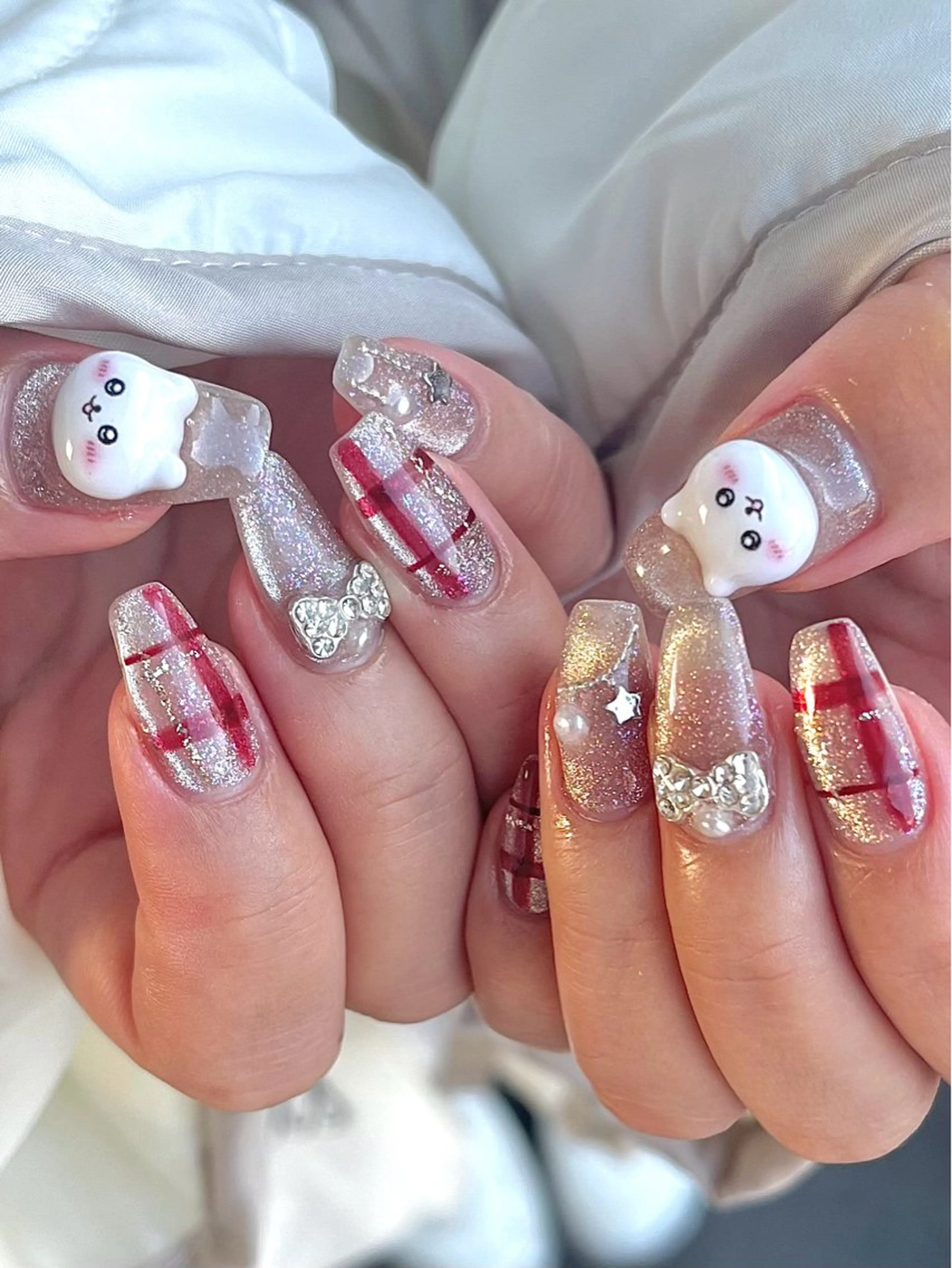 ネイル 持ち込み ハンドネイル フットネイル Nailsalon Fave/Rinaのネイルデザイン