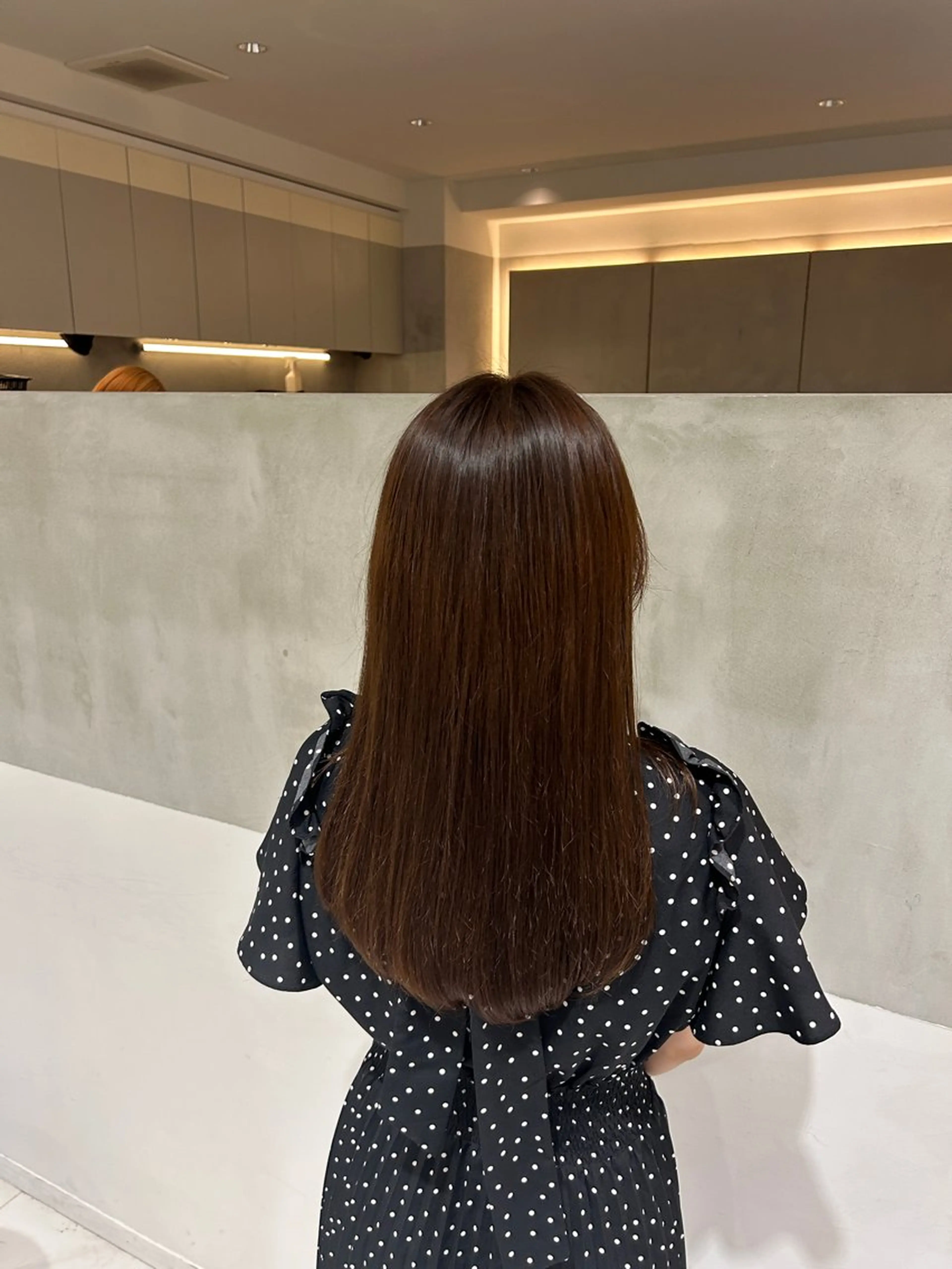 【縮毛矯正】縮毛矯正+mbSh&トリートメントの写真