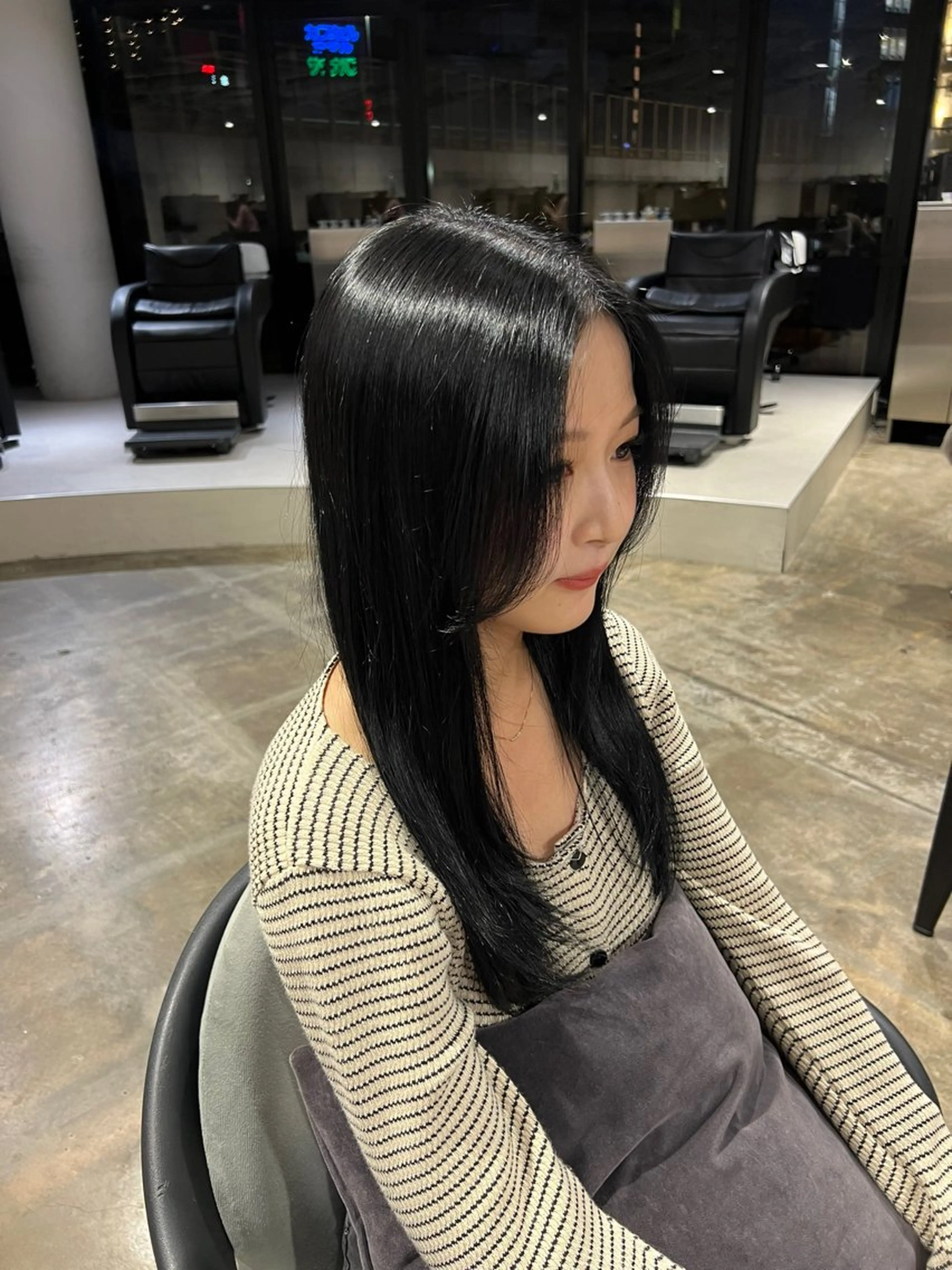 ロング ヘアカラー トリートメント 811女性専用サロン所属・カラー/髪質改善/ モデル募集/asaのヘアスタイル