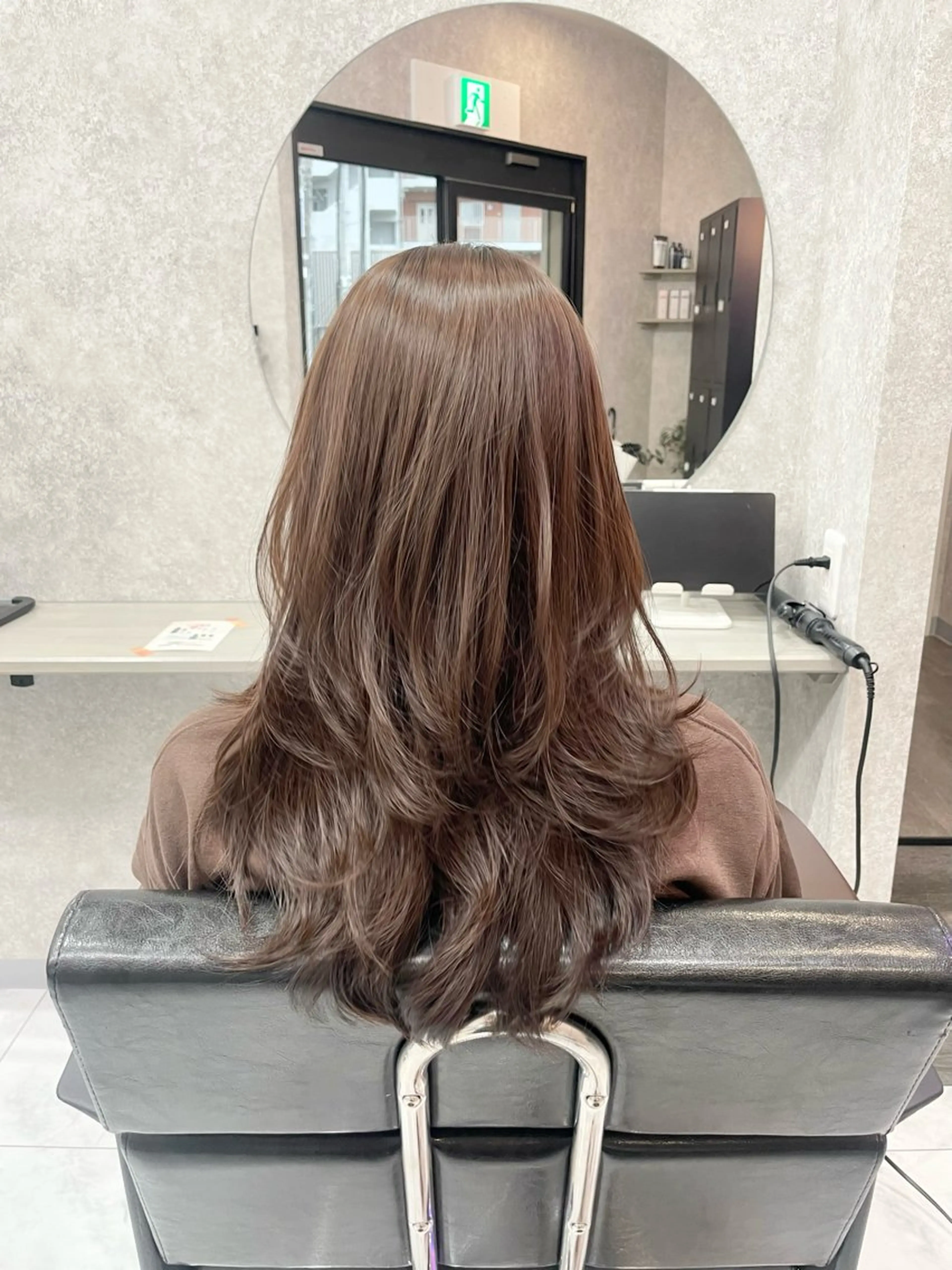 セミロング 🦋ハイトーン🦋 石山 希理🦋のヘアスタイル