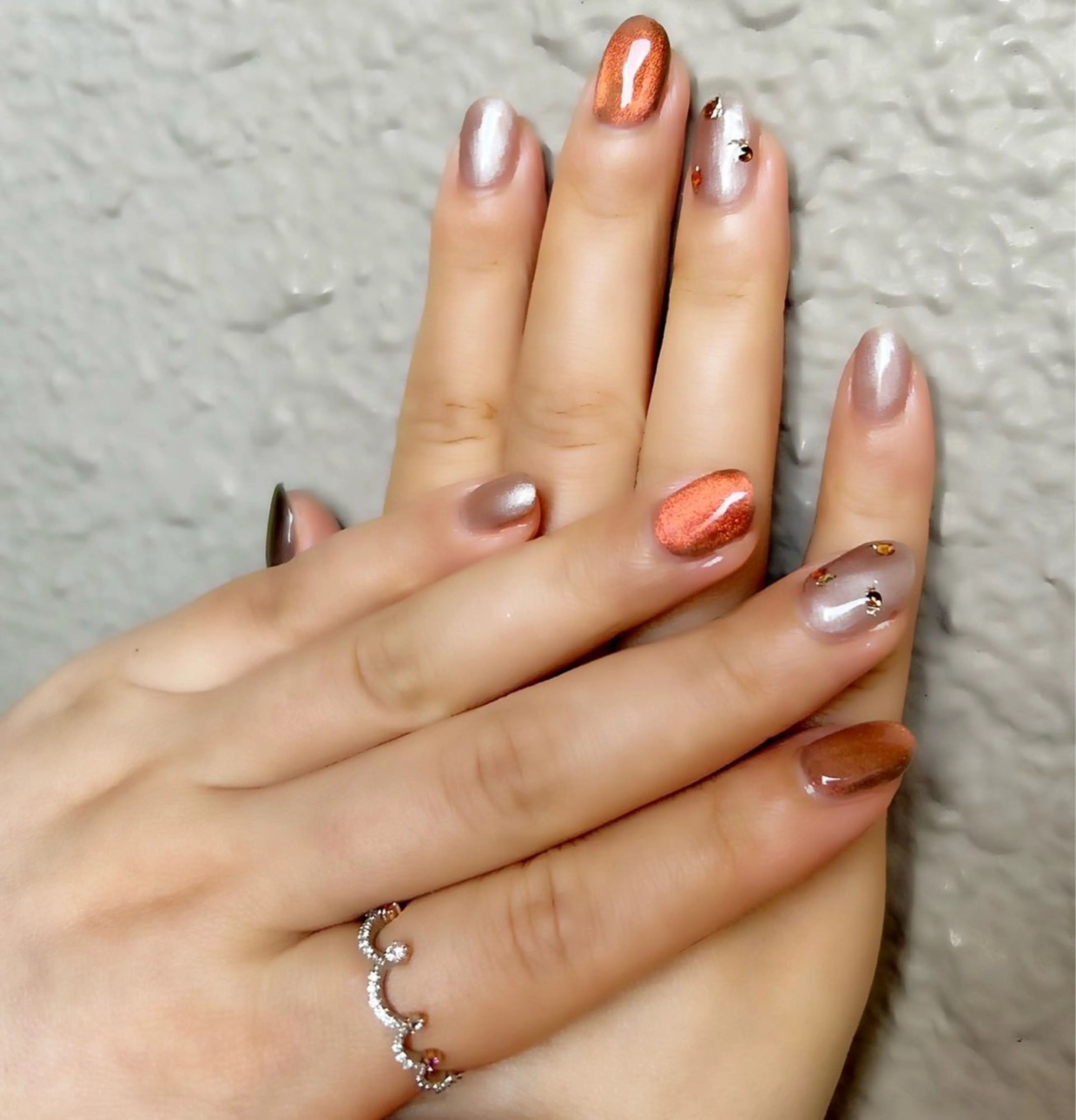 ショート ハンドネイル Nail Salon enishiのネイルデザイン