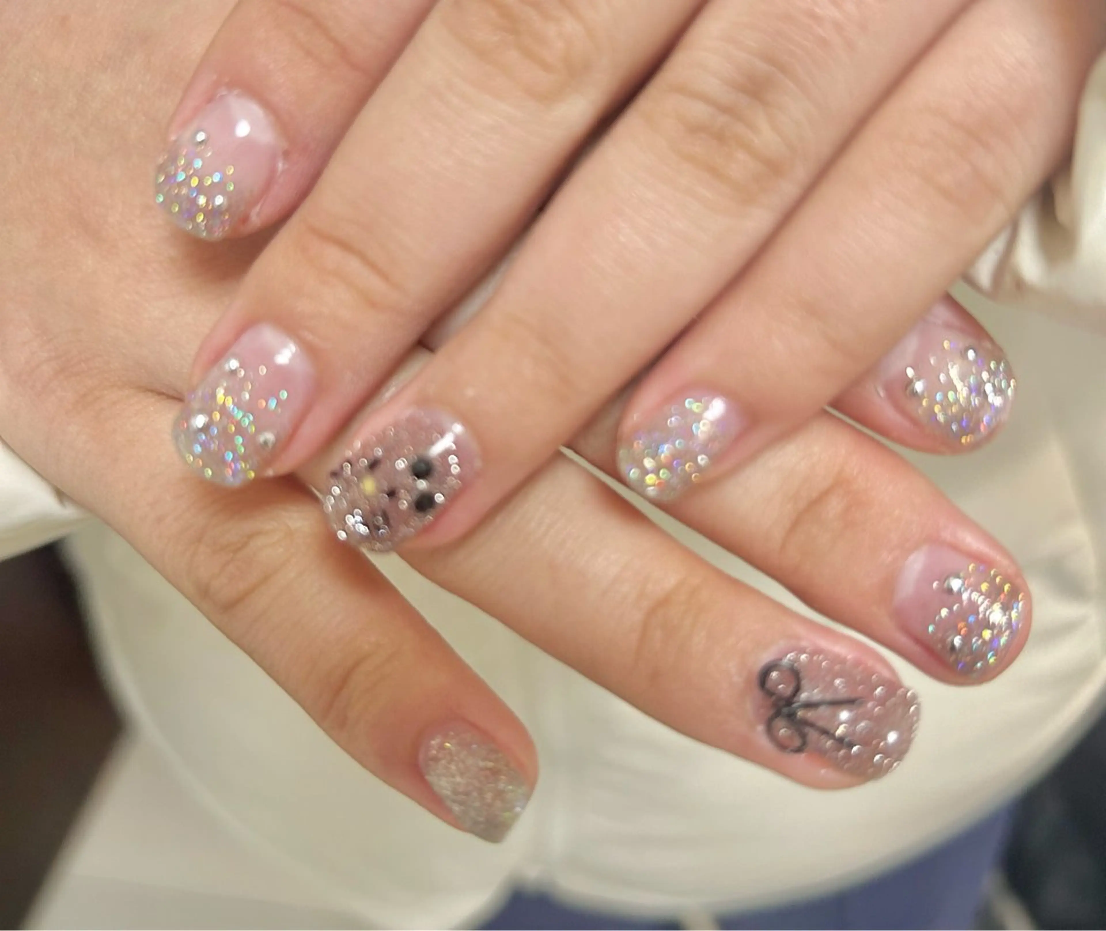 ネイル フラッシュネイル リボン cee. ckikakoのネイルデザイン
