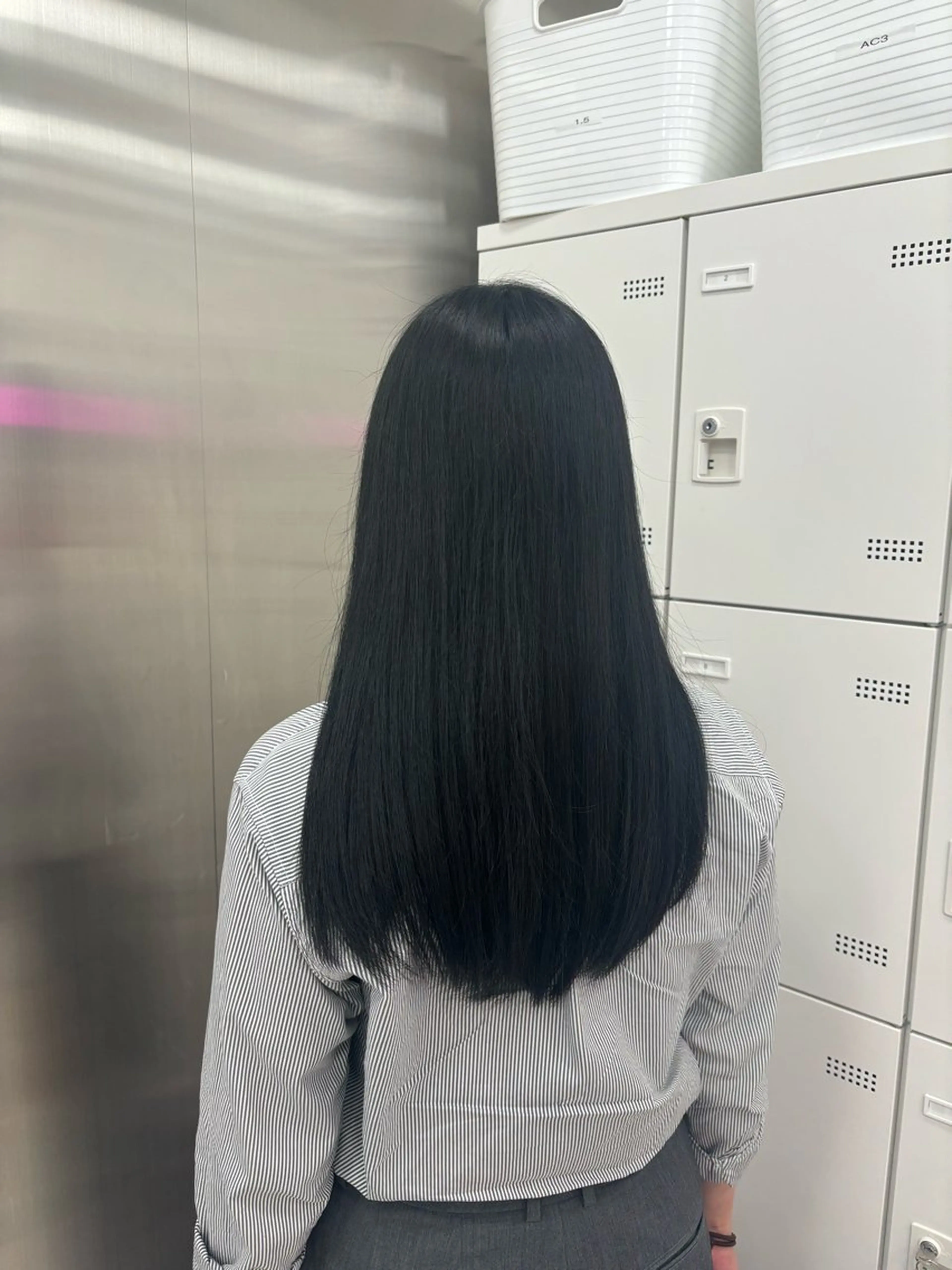 セミロング カラー ヘアカラー トリートメント 🤍レイヤー/顔周り 暖色hirari🤍のヘアスタイル