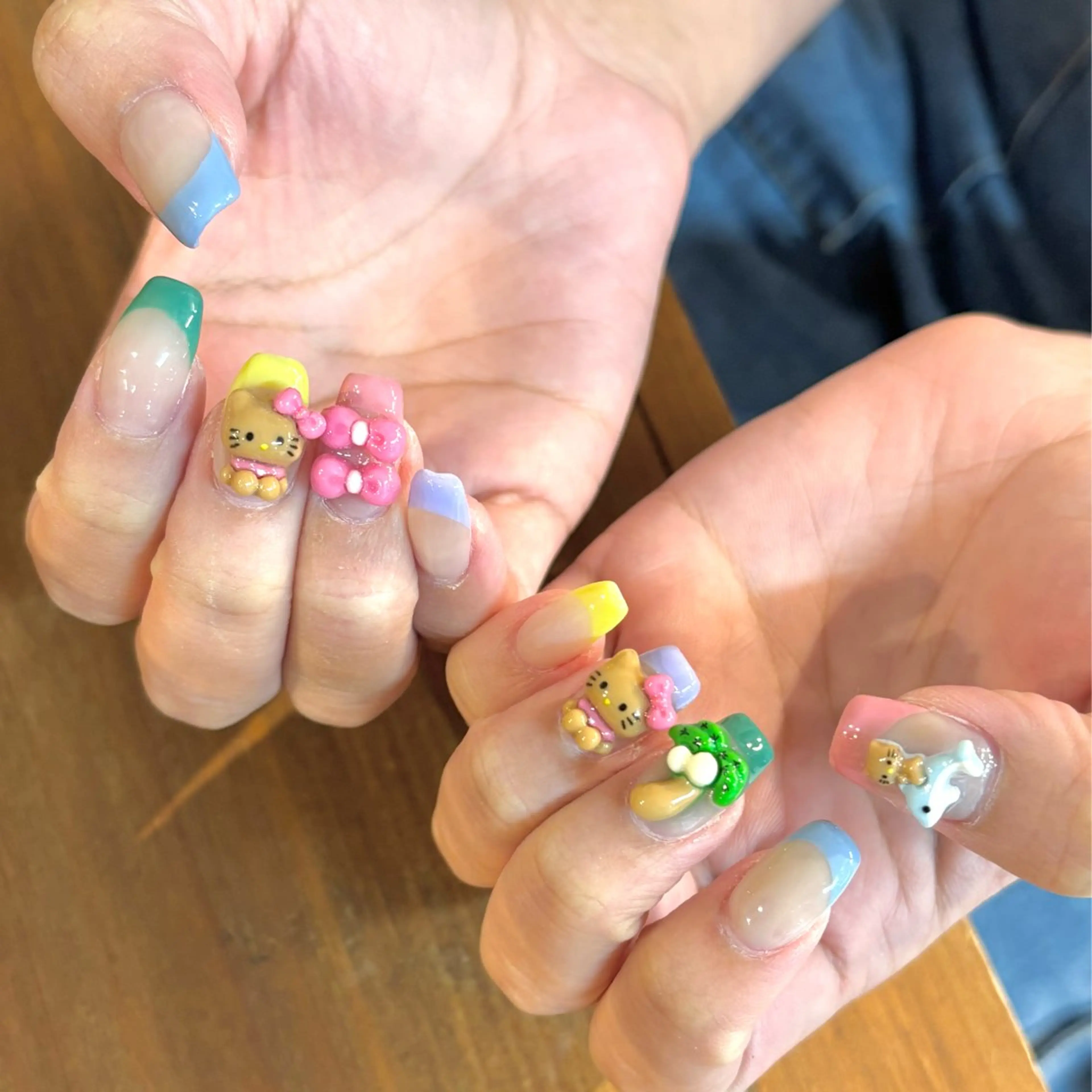 ネイル フレンチネイル ジェルネイル ハンドネイル Chipie_ ayanoのネイルデザイン