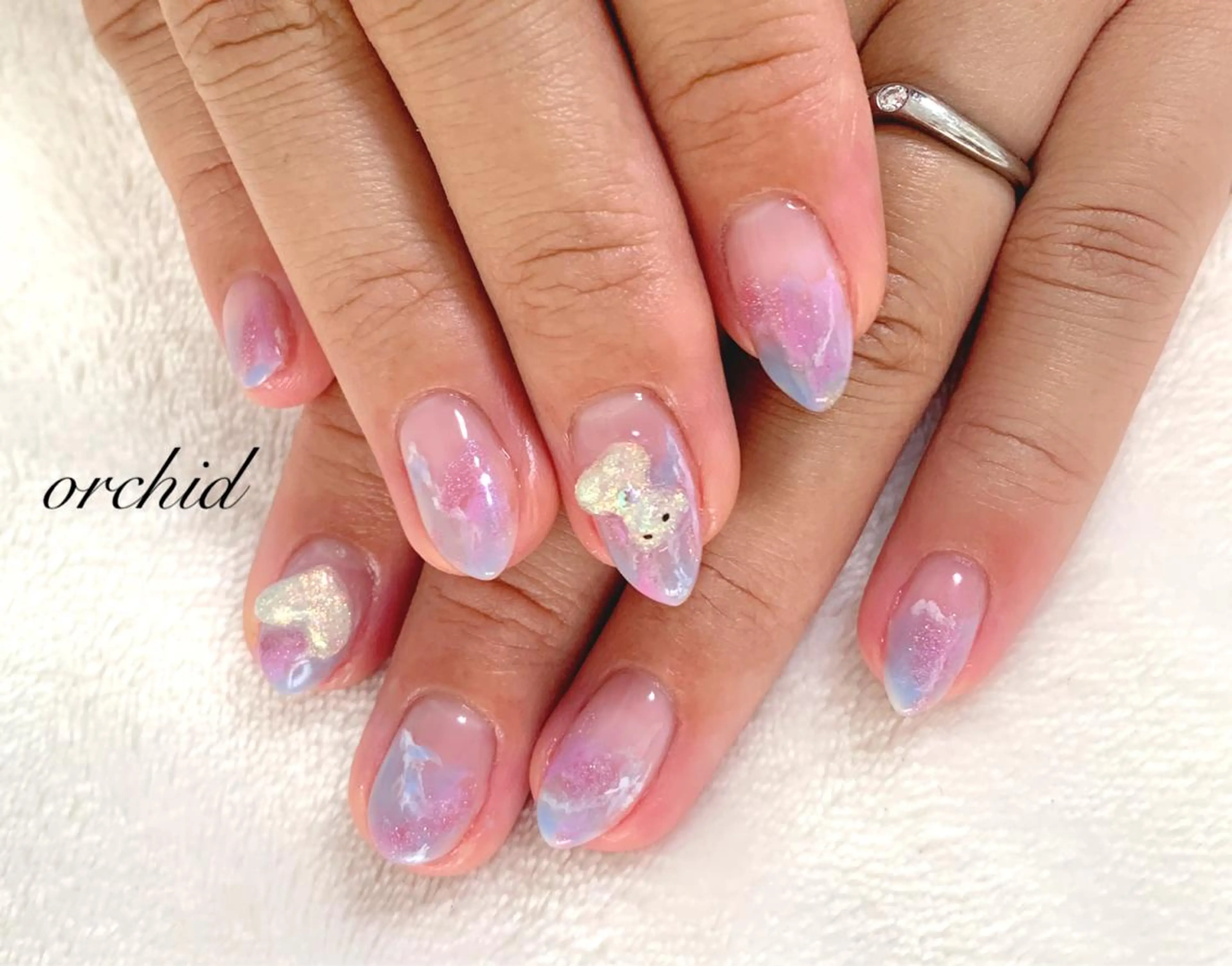 ネイル orchid ♡オーキッドのネイルデザイン