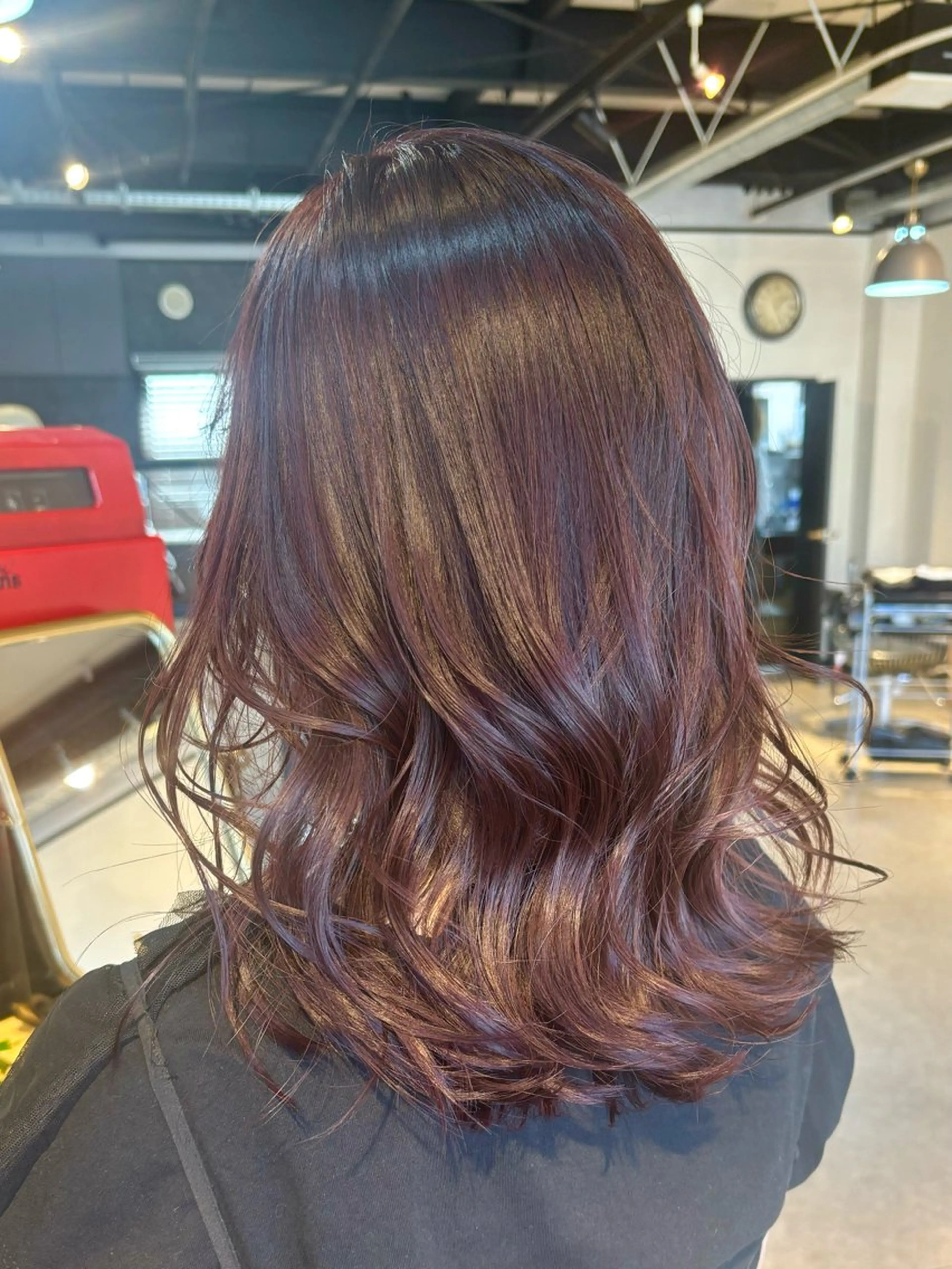 ブリーチなしダブルカラーの写真