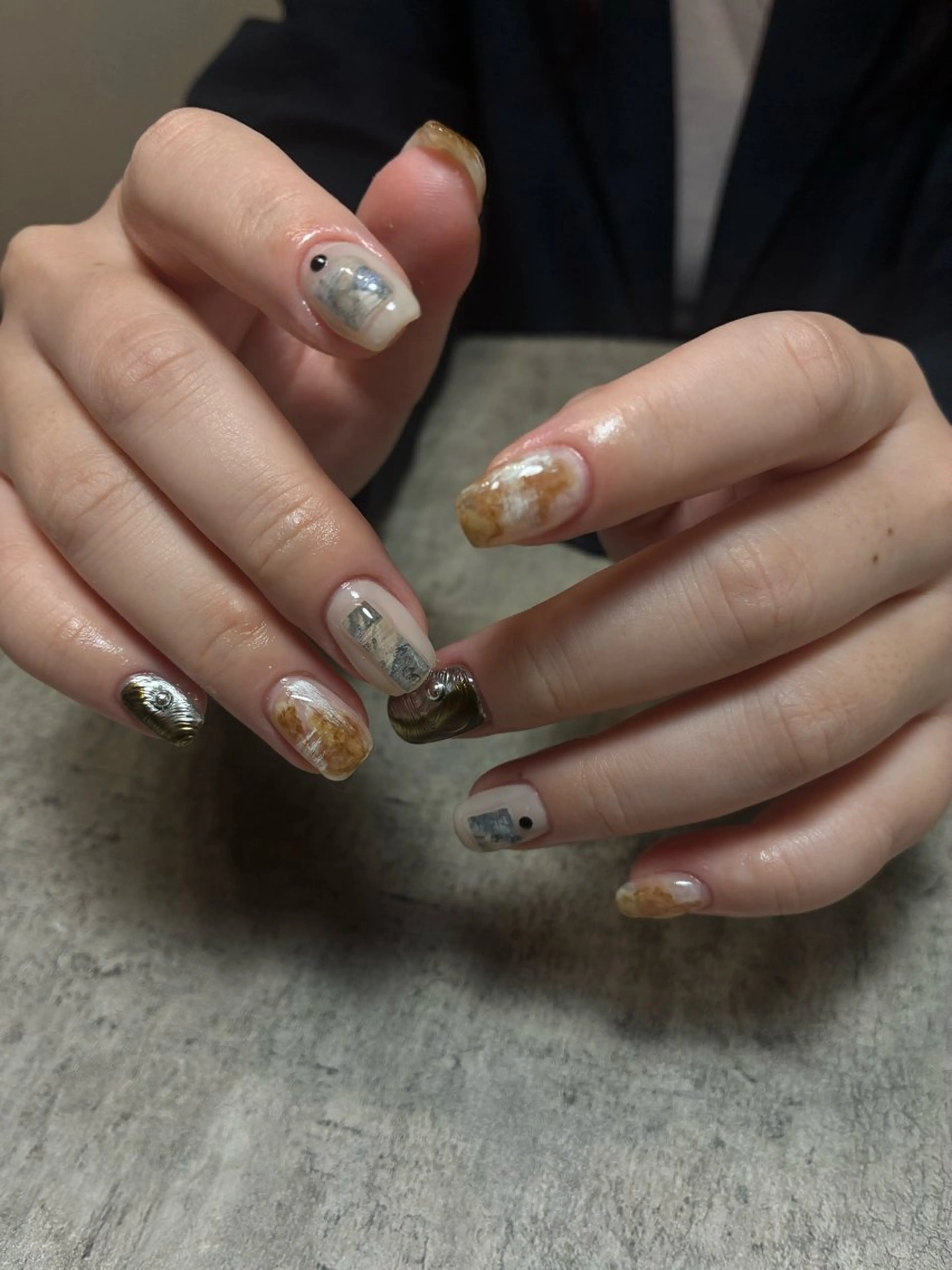 ネイル ハンドネイル nail salon Lipine 新守山のネイルデザイン