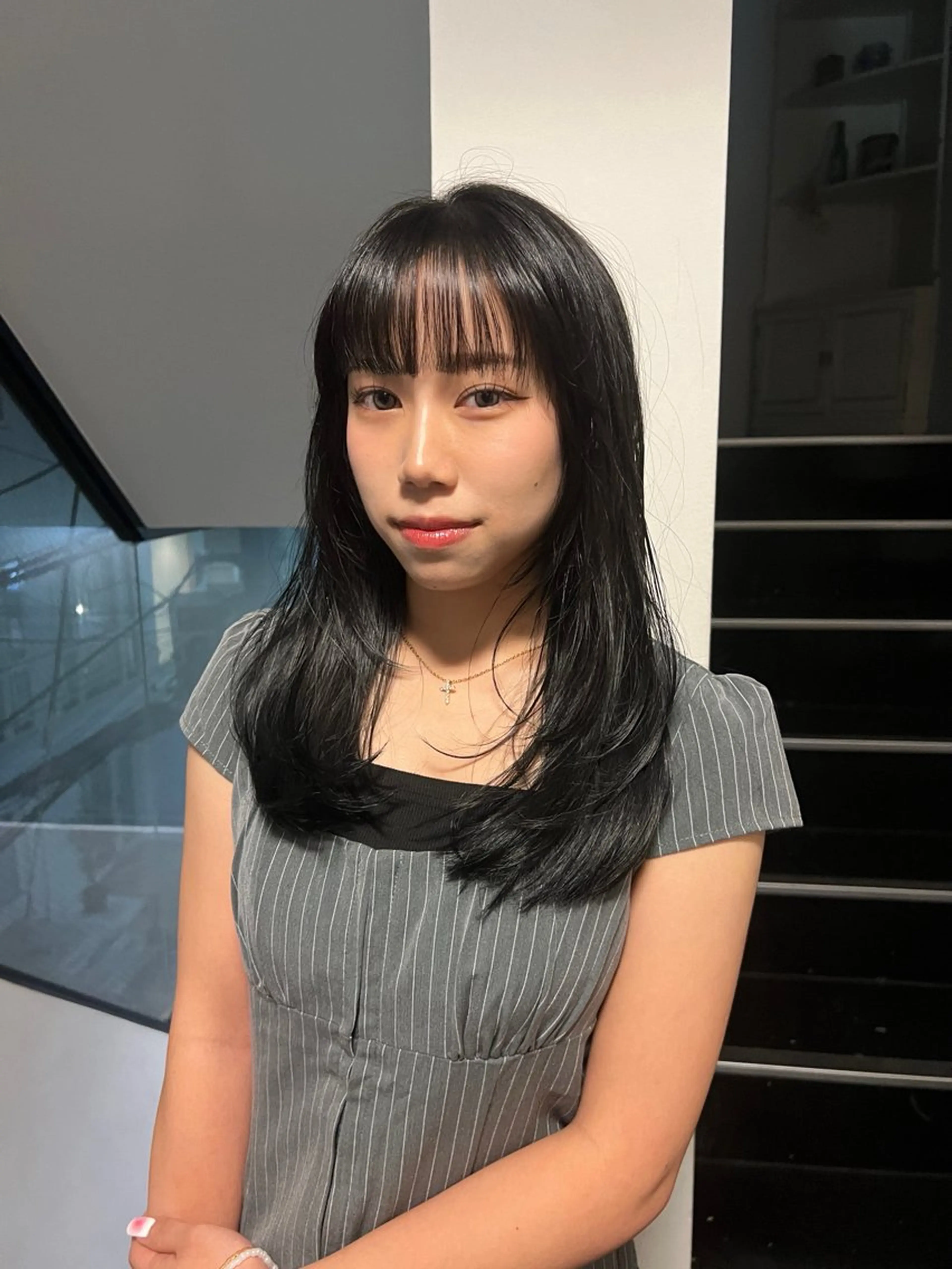 ロング カラー ブリーチ 透明感カラー トリートメント ヘアカラー トリートメント drop /Hiroto✩.*のヘアスタイル