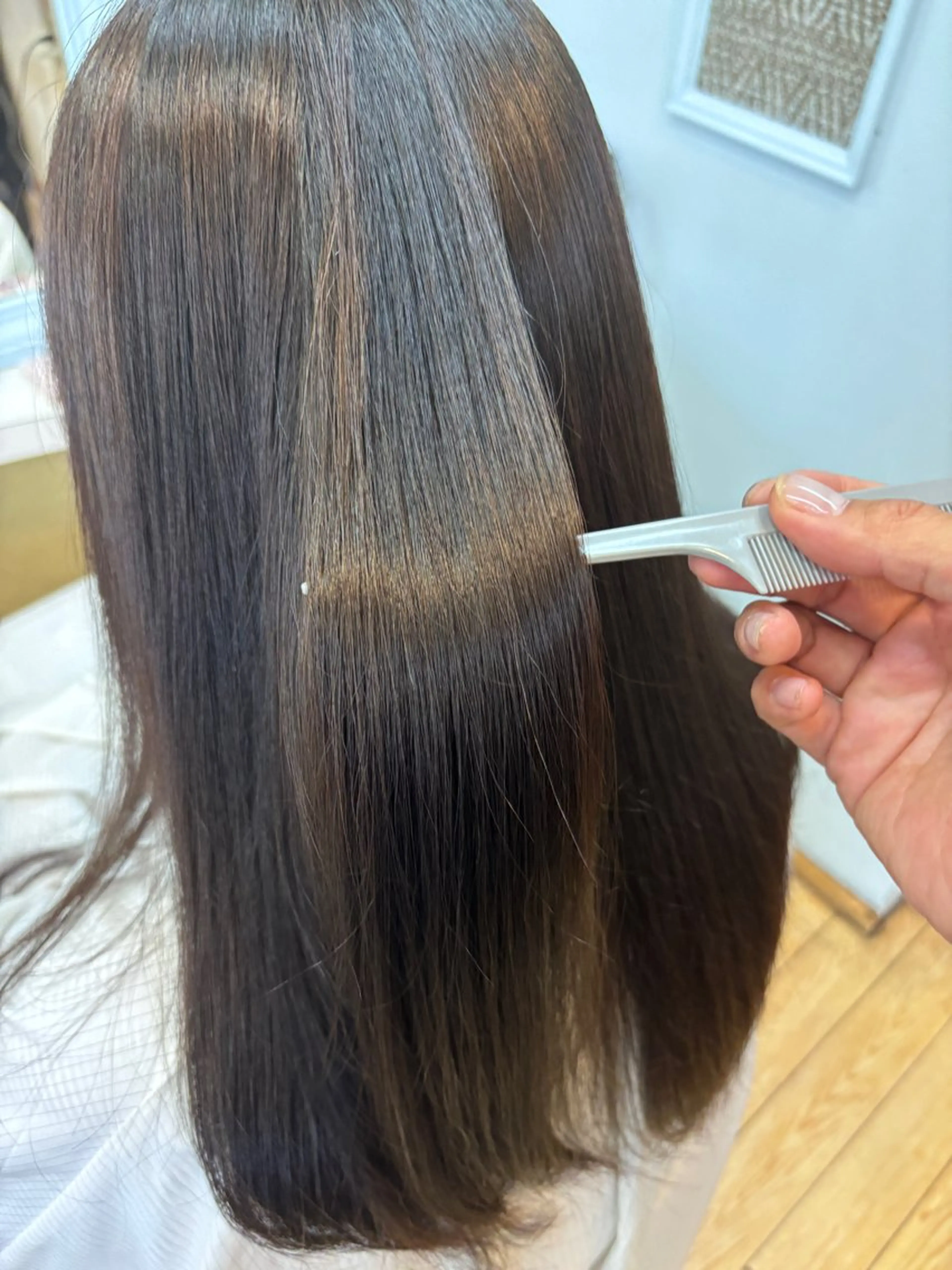 ミディアム hers所属・【縮毛矯正支持絶大】 RYOJIのヘアスタイル