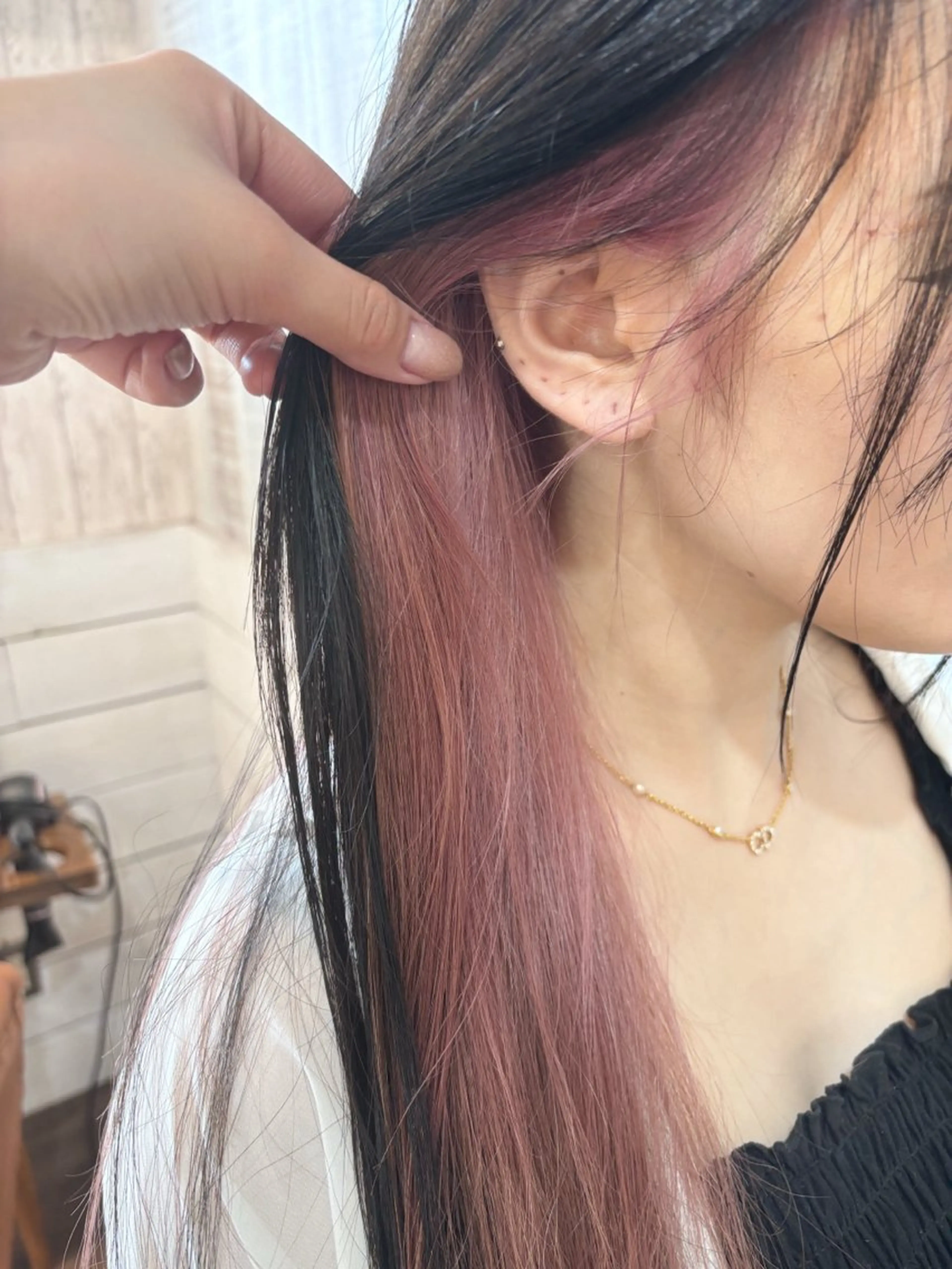 ロング ブリーチなし透明感 カラー✳︎ayaneのヘアスタイル