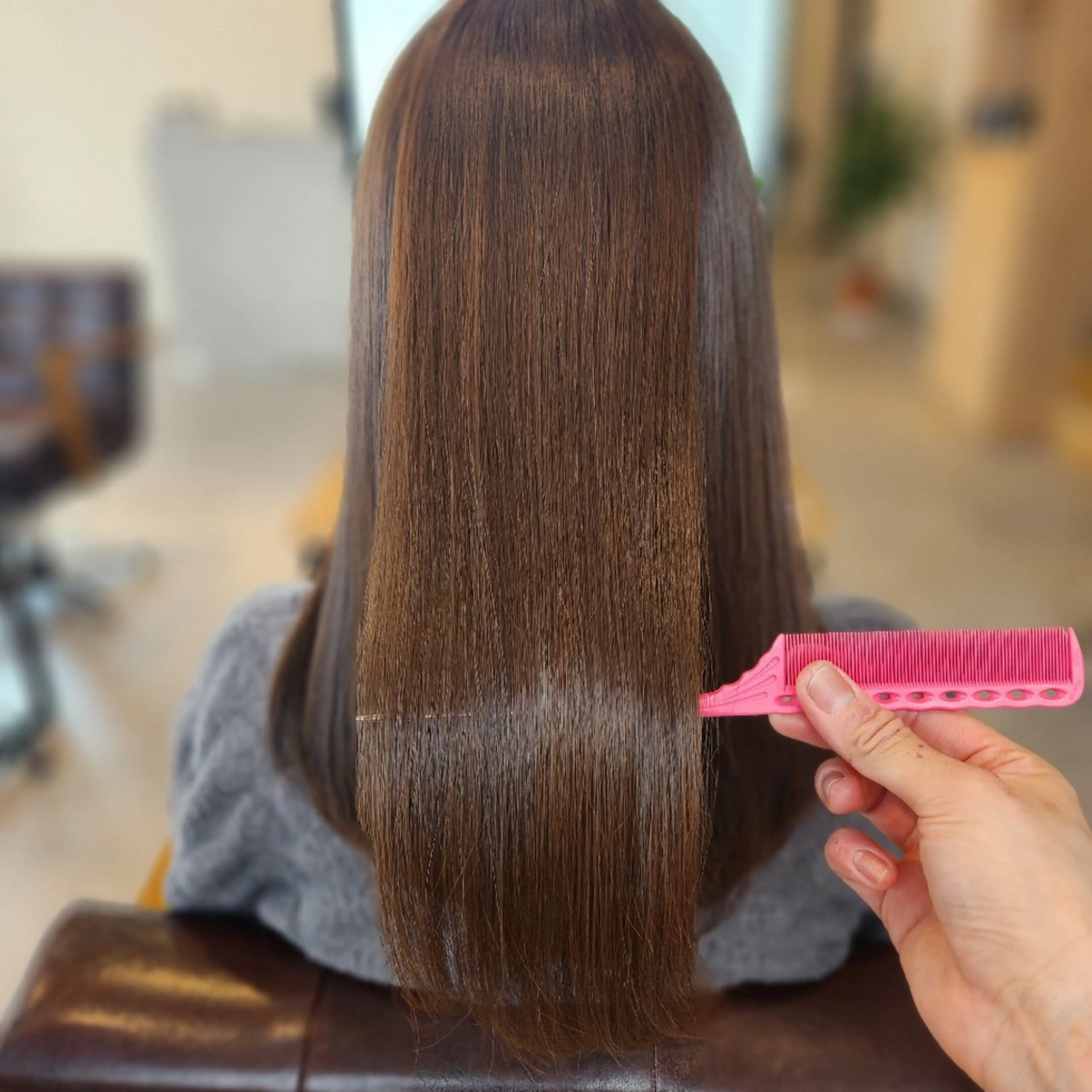 セミロング 髪質改善 O.hair designers所属・シールエクステ🎀 ホシノ🕒ユウカのヘアスタイル